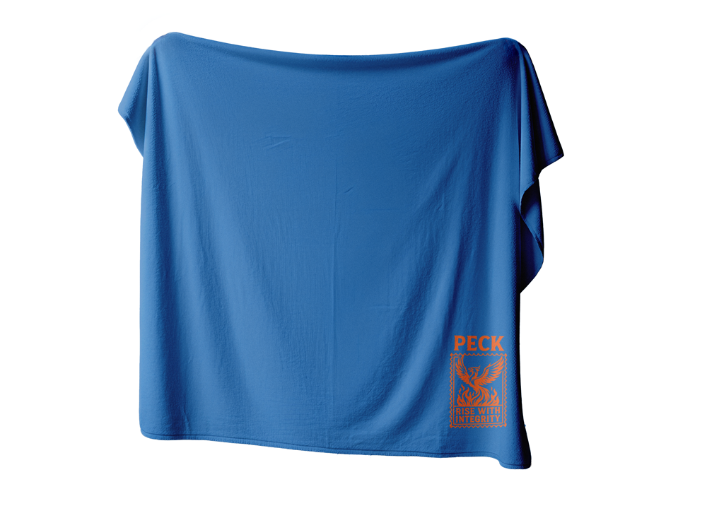 Peck House Fleece Blanket