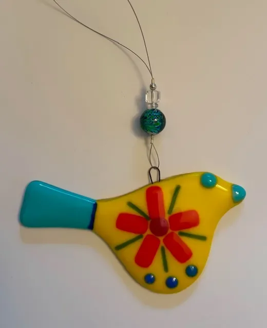 Yellow Bird Ornament