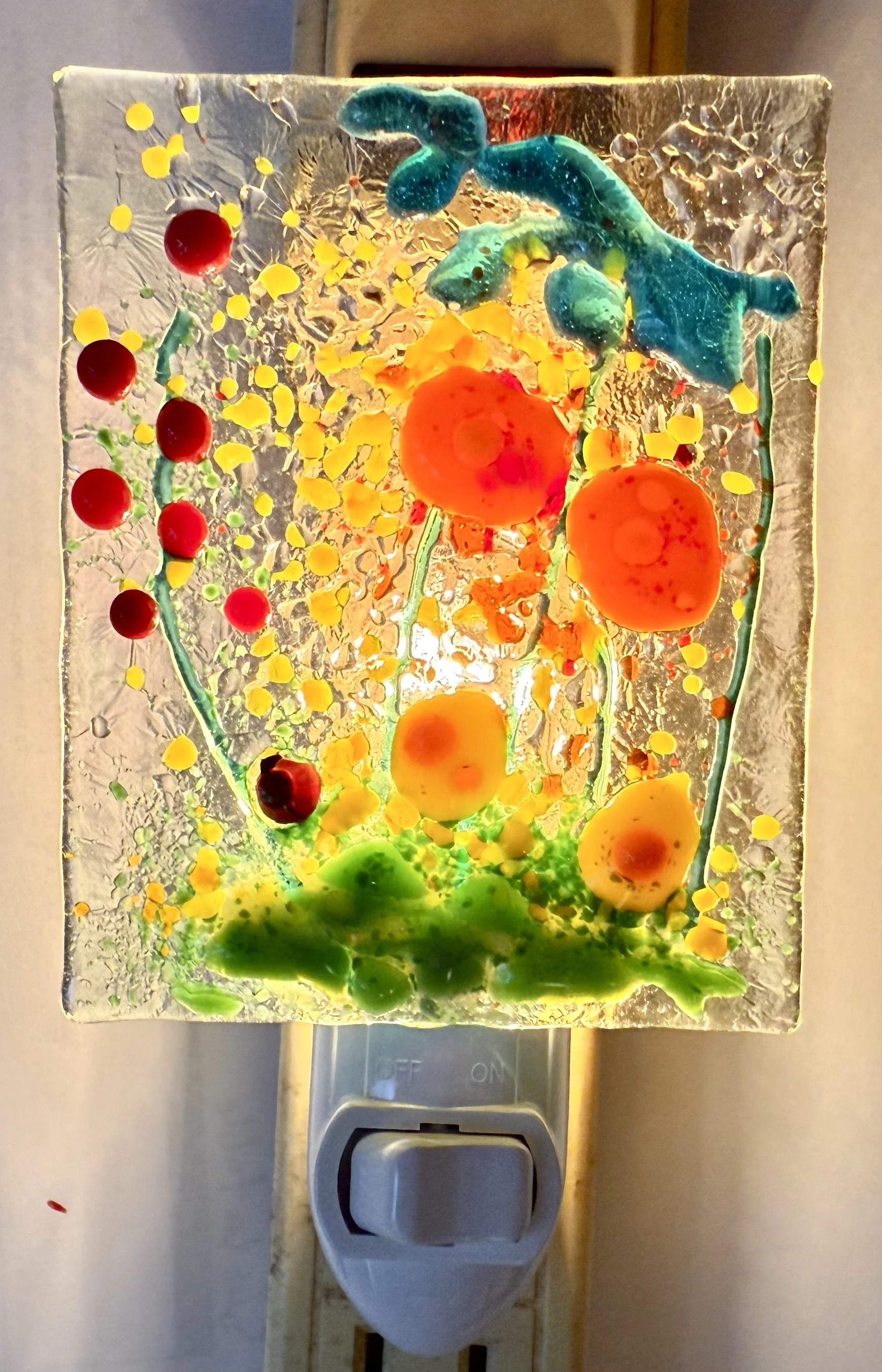 Mixed Flowers night light