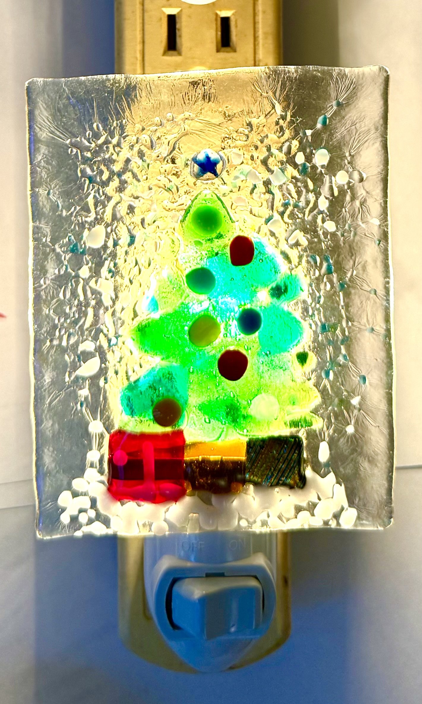 Christmas tree night light
