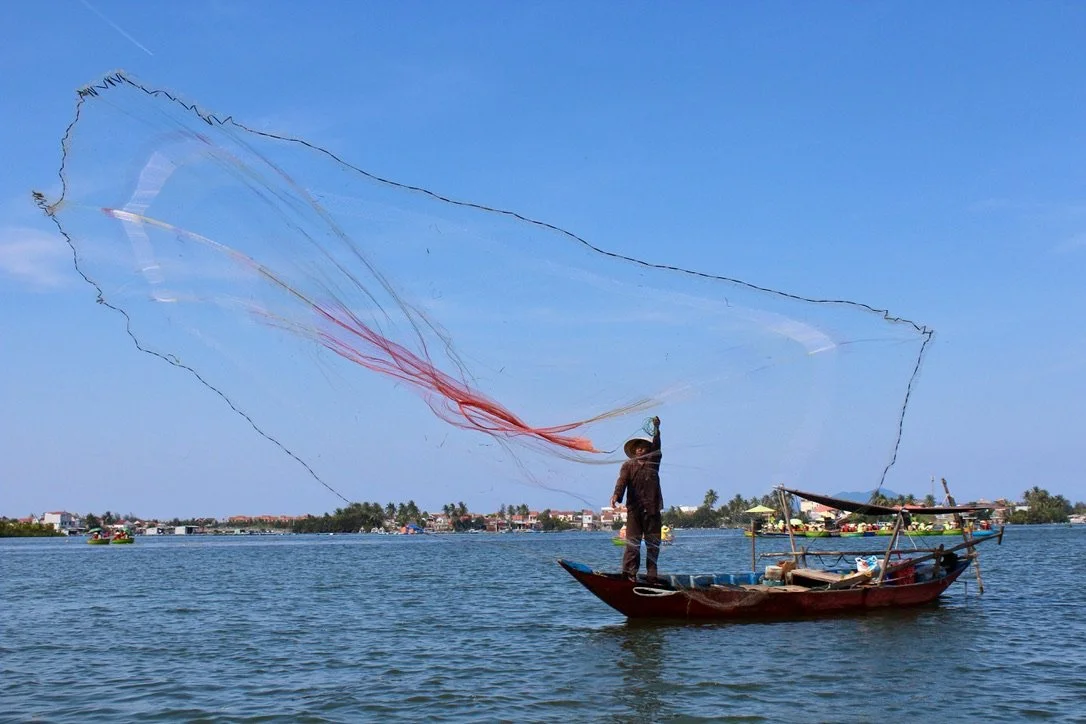 River Fishing, Hoi An Vietnam