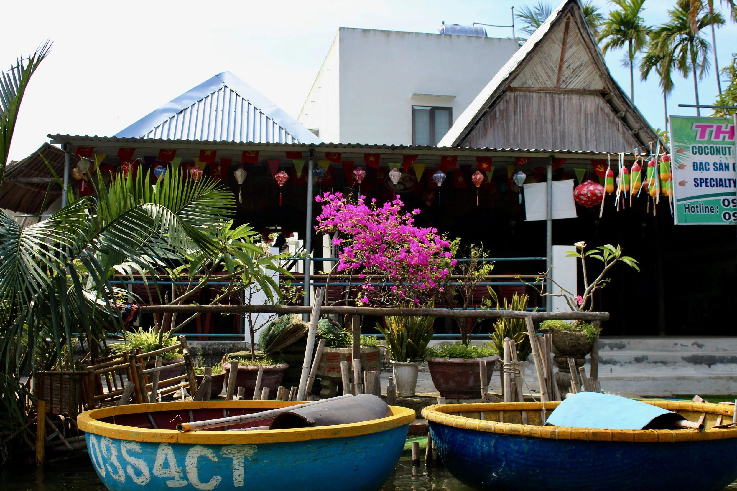 Coconut Boat Ride, Hoi An Vietnam