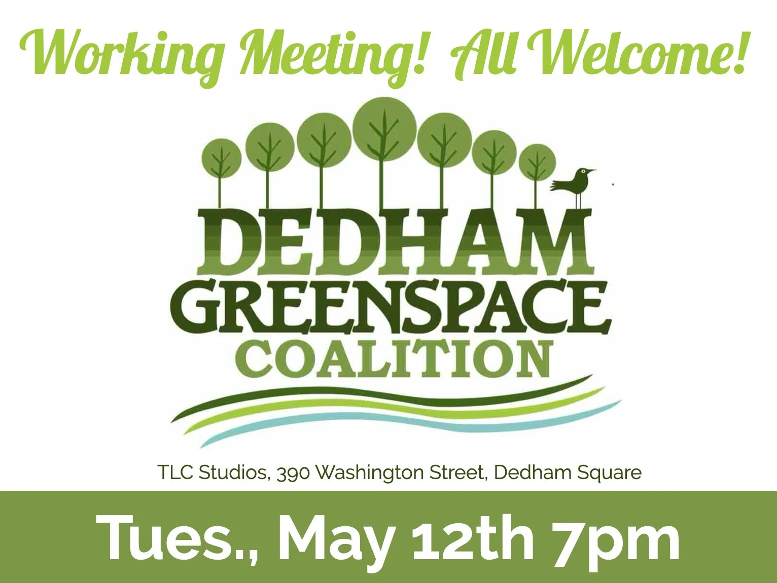 Dedham Greenspace Working Meeting