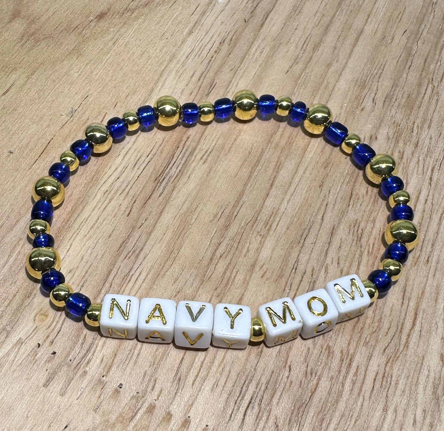 "Navy Mom" Bracelet