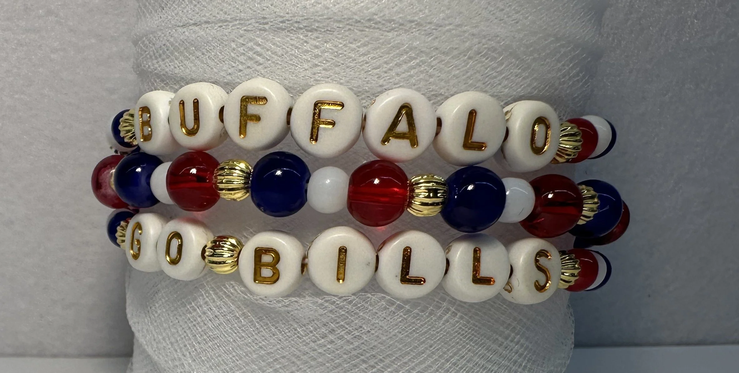 Buffalo Bills Bracelet Stack