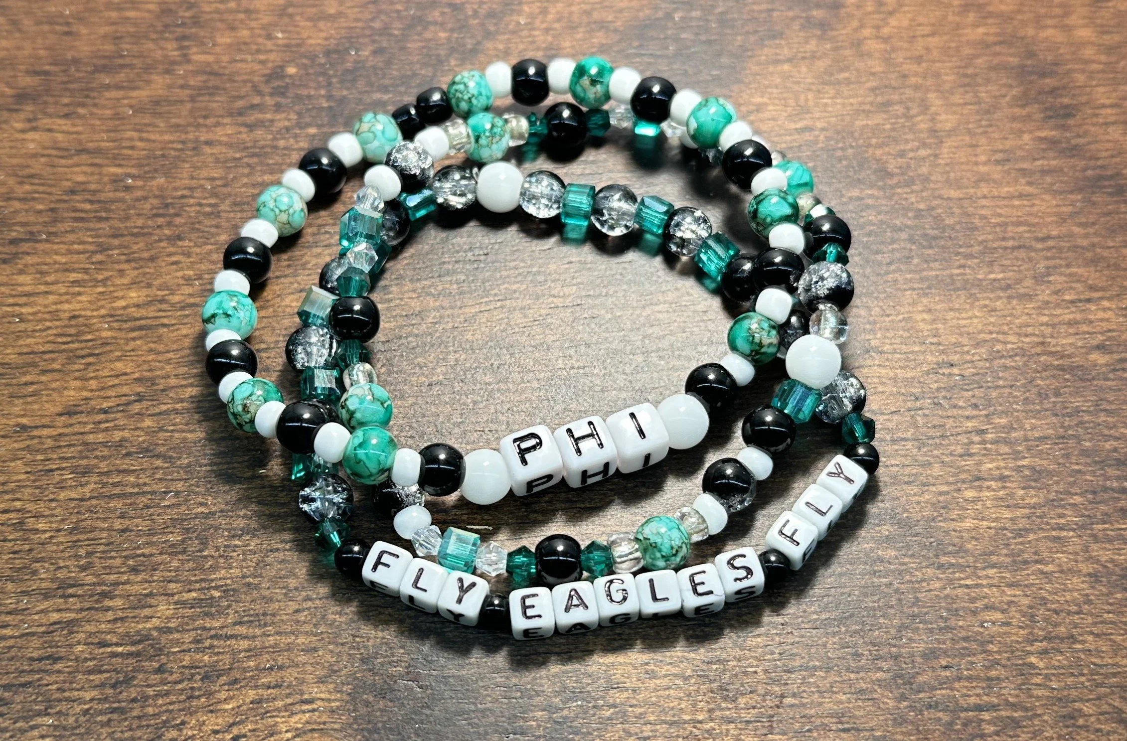Philadelphia Eagles Bracelet Stack