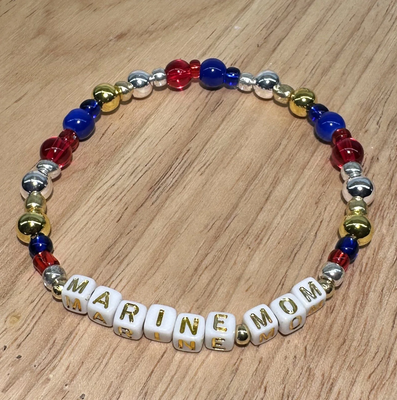 "Marine Mom" Bracelet