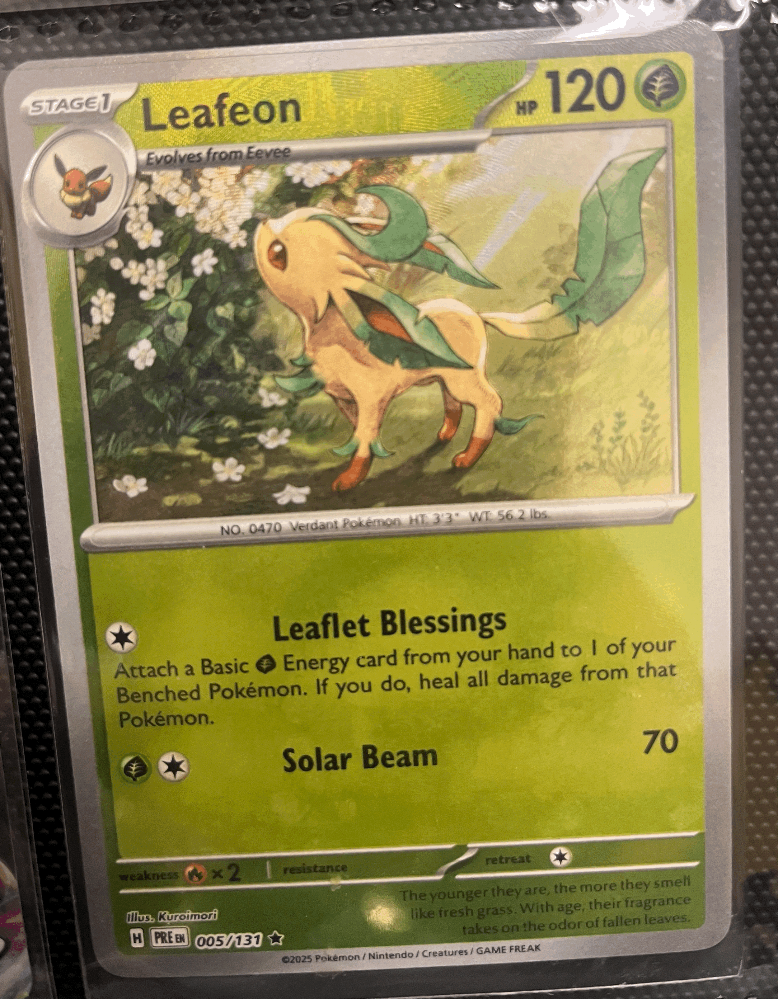 Leafeon (Single card)
