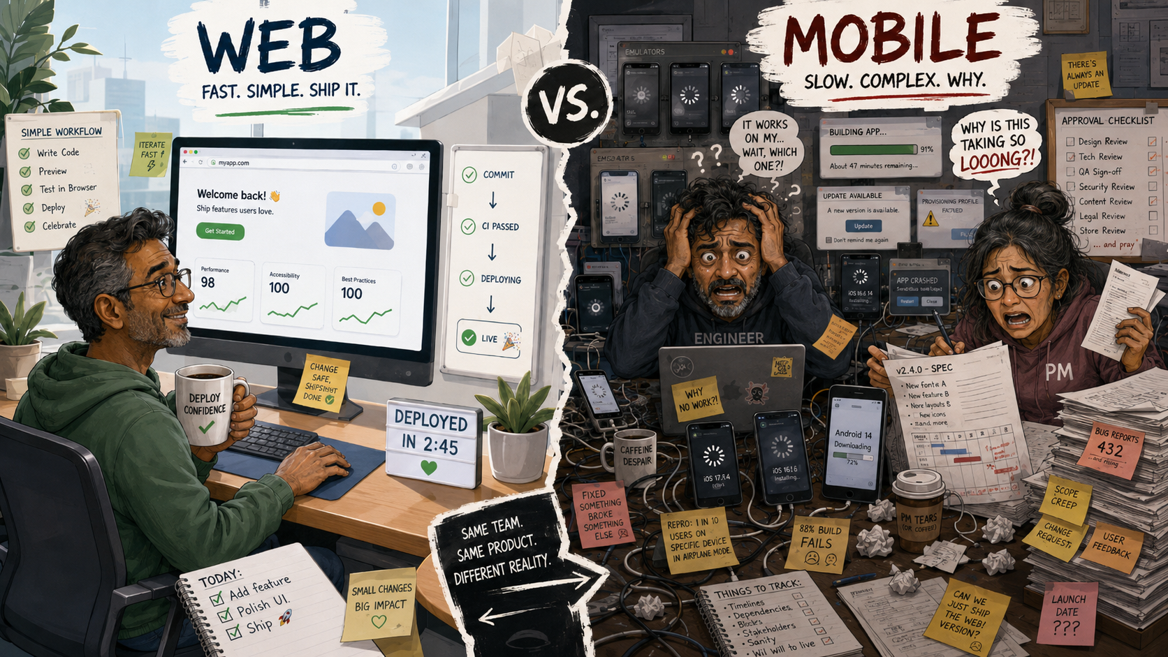 I Built My Mobile App in 48 Hours. The Important Part Took 20 Years.