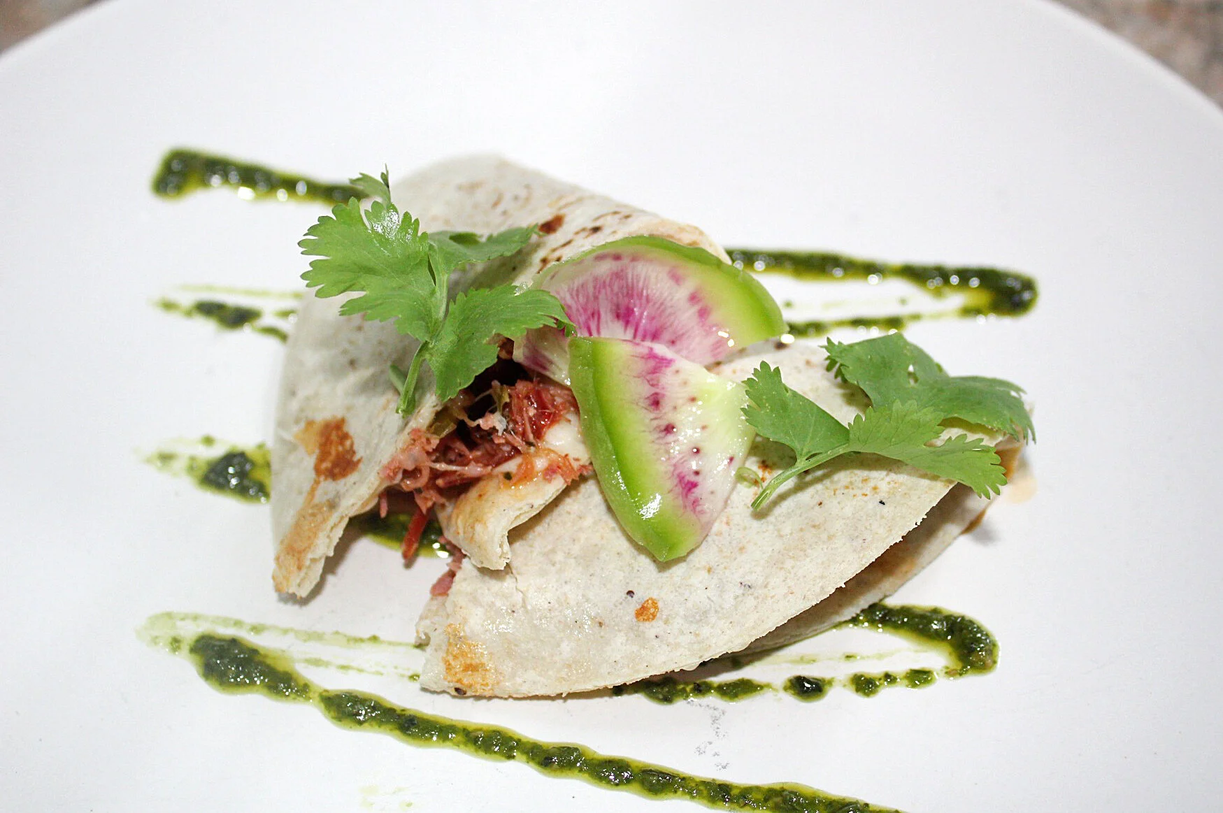 TACO DE MARLIN AHUMADO