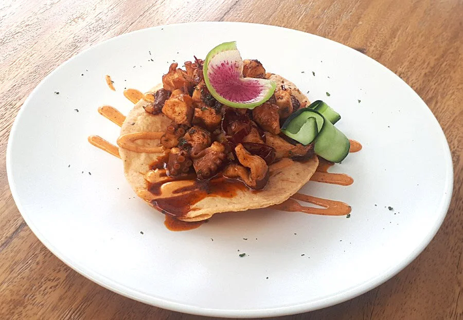 TOSTADA DE PULPO
