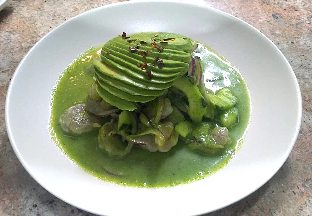 Green Shrimp Aguachile