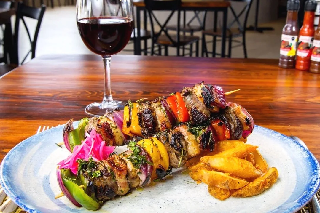 Skirt Steak Brochettes