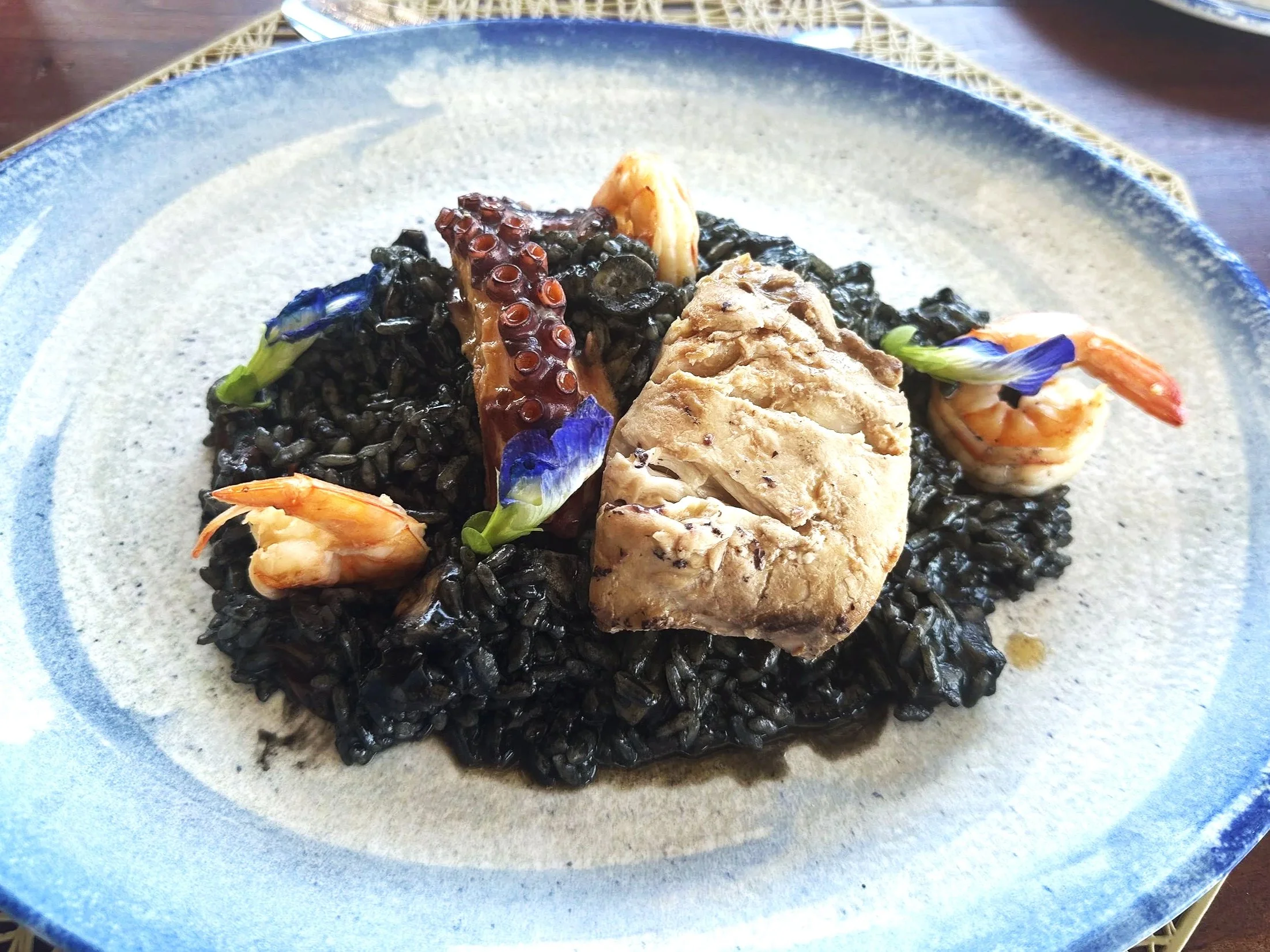 Black Risotto "Ai Frutti di Mare"