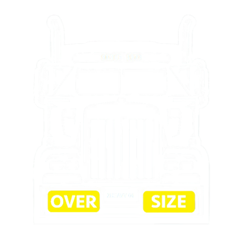 A package with the text 'Over Size' and 'Size' printed on it, likely indicating an oversized shipment.