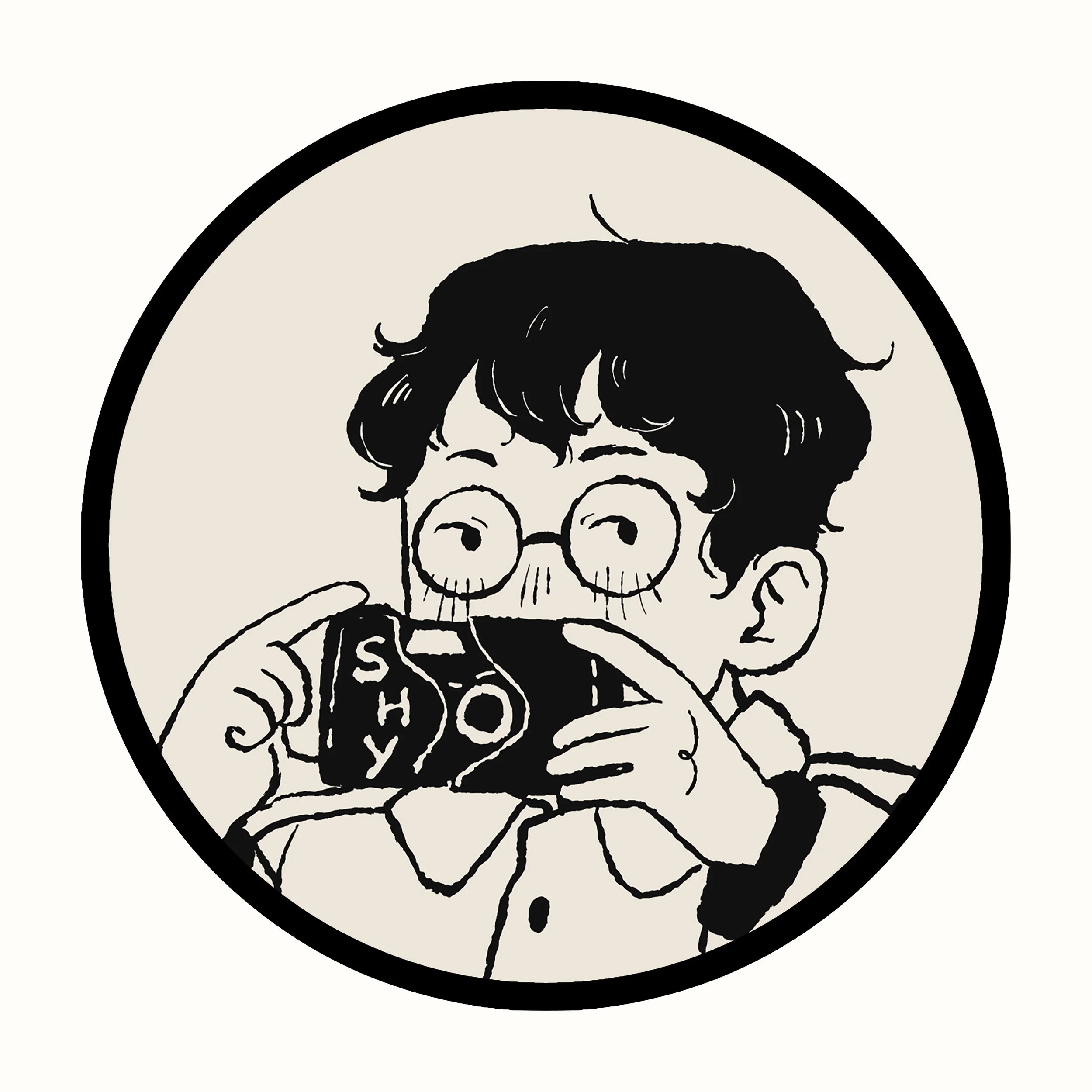 Shy Film Lab Sticker