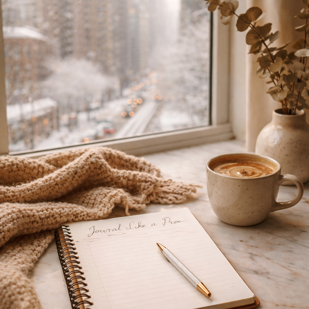 How to Journal Like a Pro:  Turn a simple notebook into a tool for clarity, alignment, and momentum…