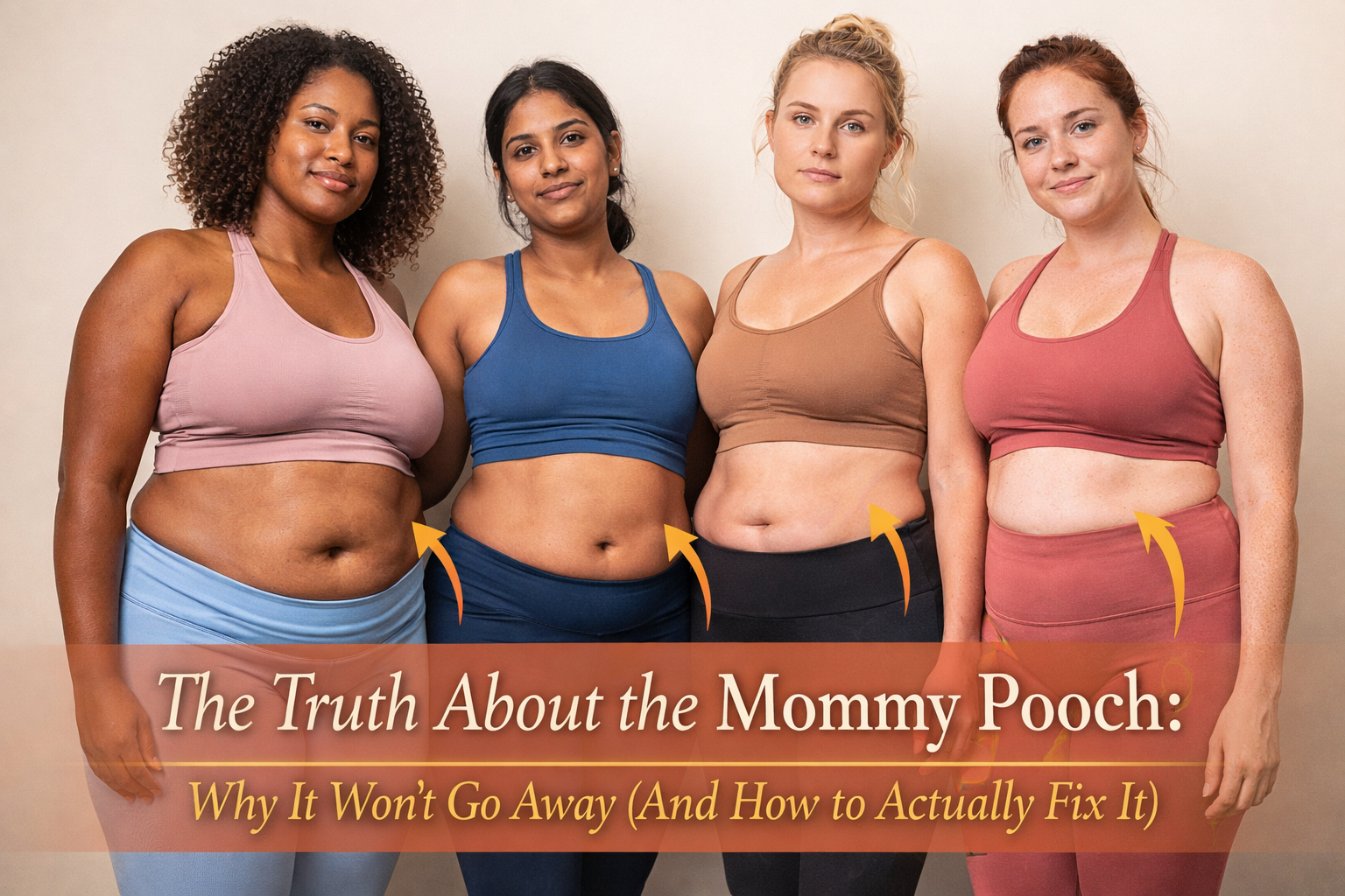 “The Truth About the Mommy Pooch: Why It Won’t Go Away (And How to Actually Fix It)”