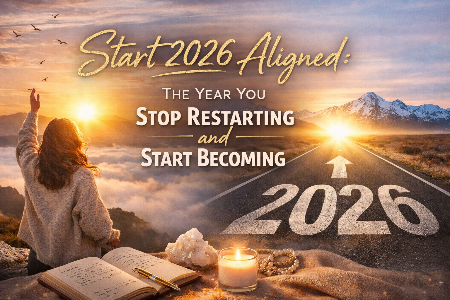 Start 2026 Aligned: The Year You Stop Restarting and Start Becoming