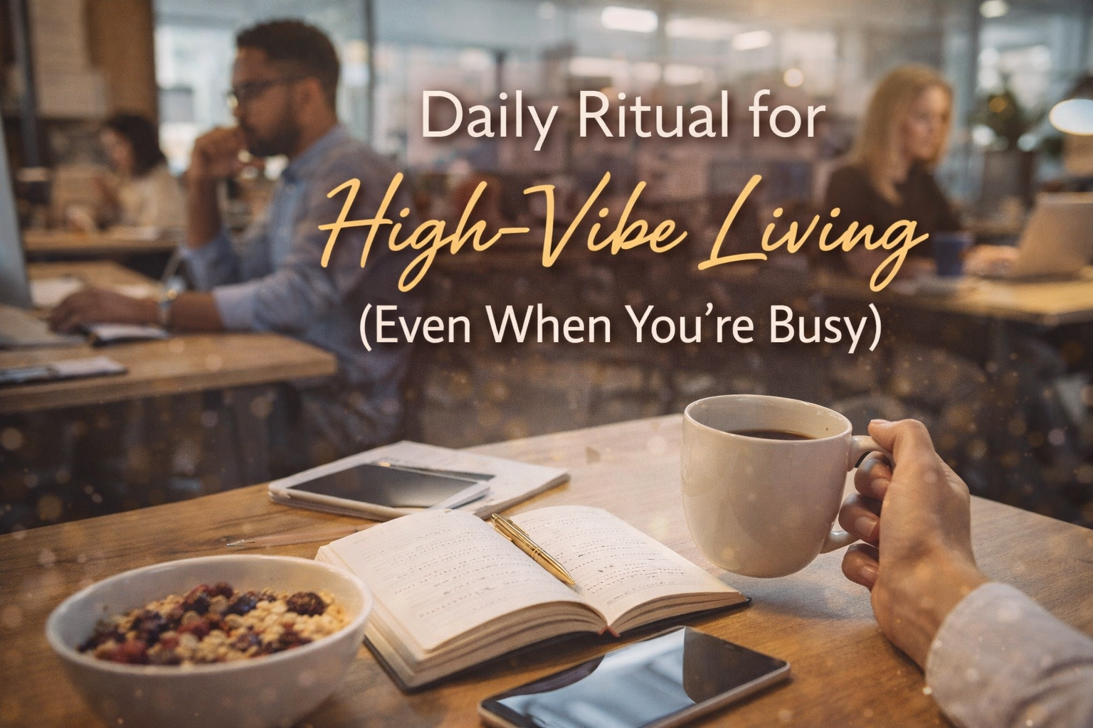 Daily Ritual for High-Vibe Living (Even When You’re Busy)