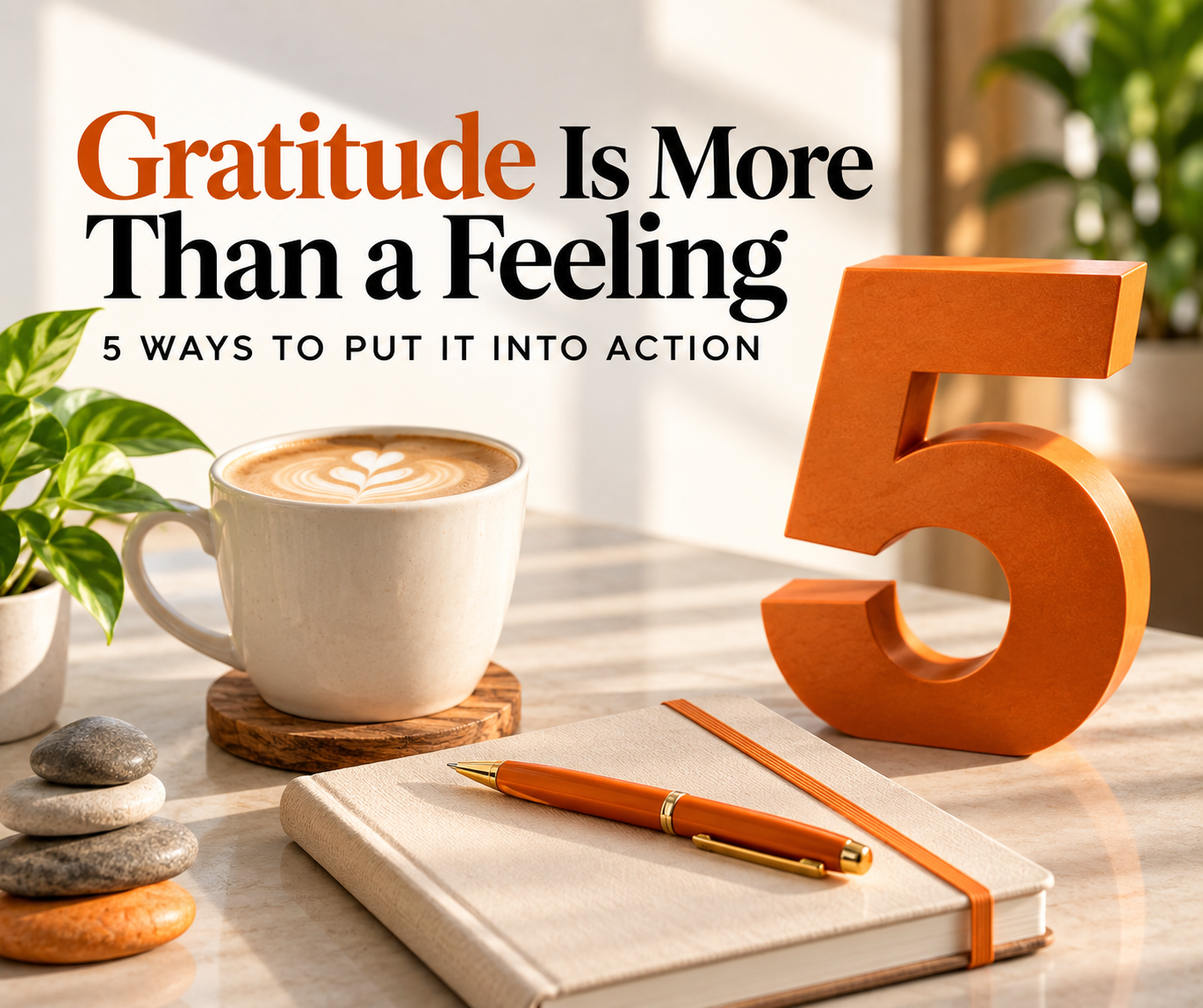 Gratitude Is More Than a Feeling: 5 Ways to Put It Into Action