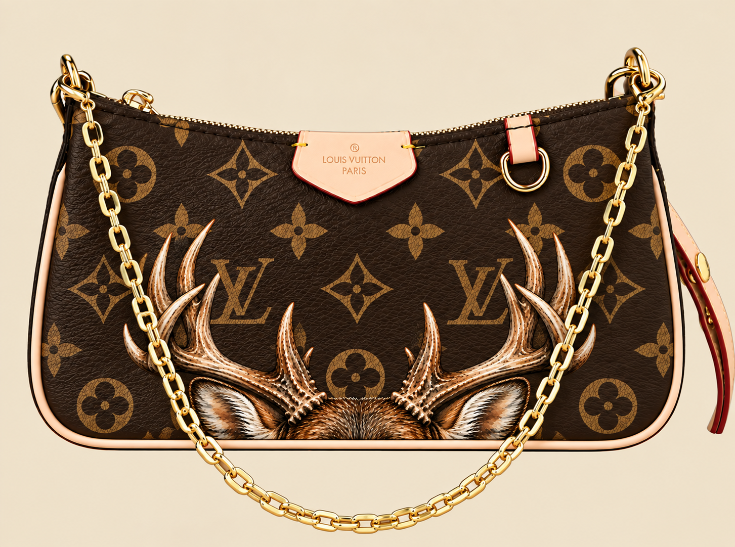Antlers Small Shoulder Bag