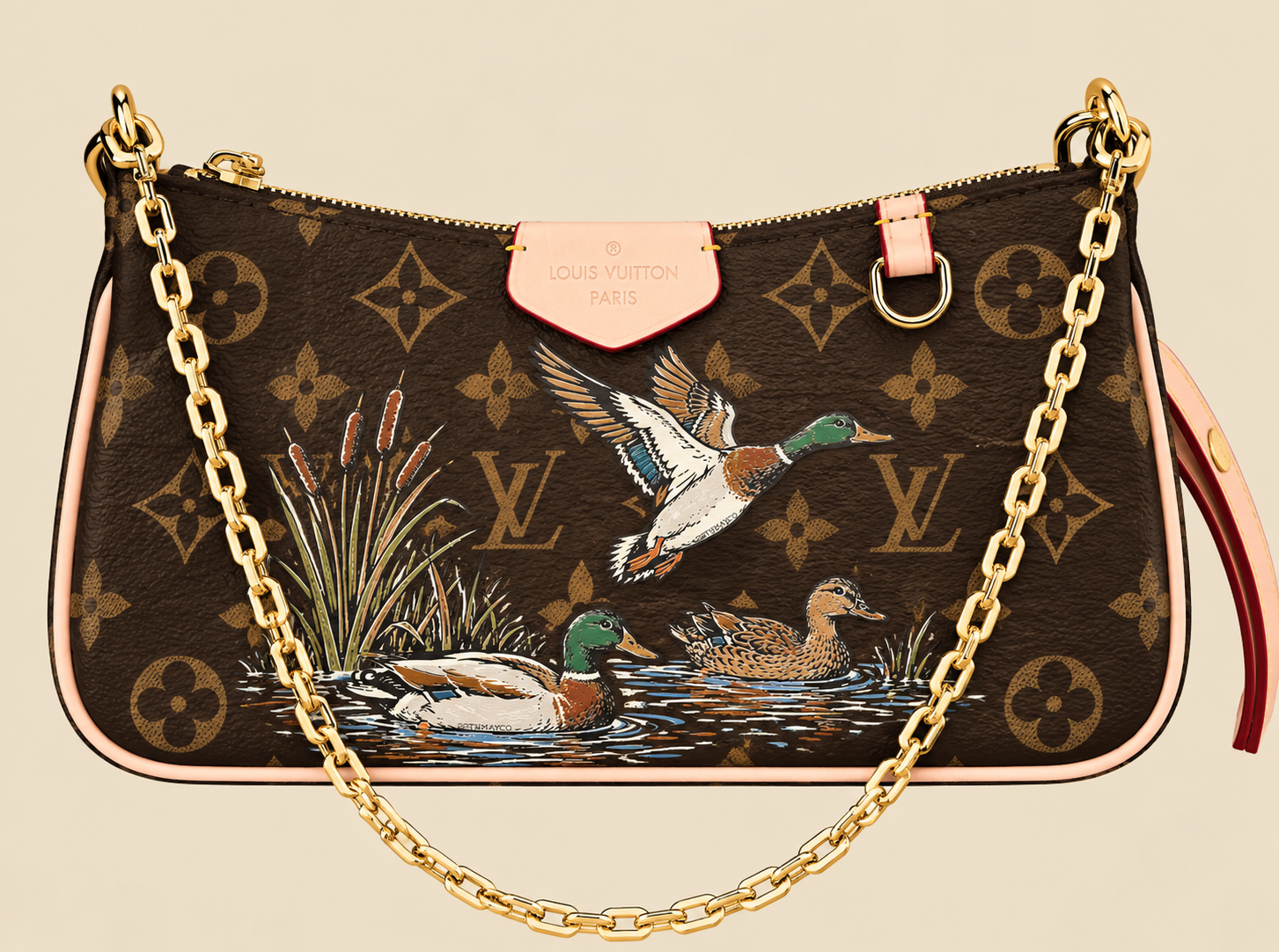 Darling Duck Shoulder Purse