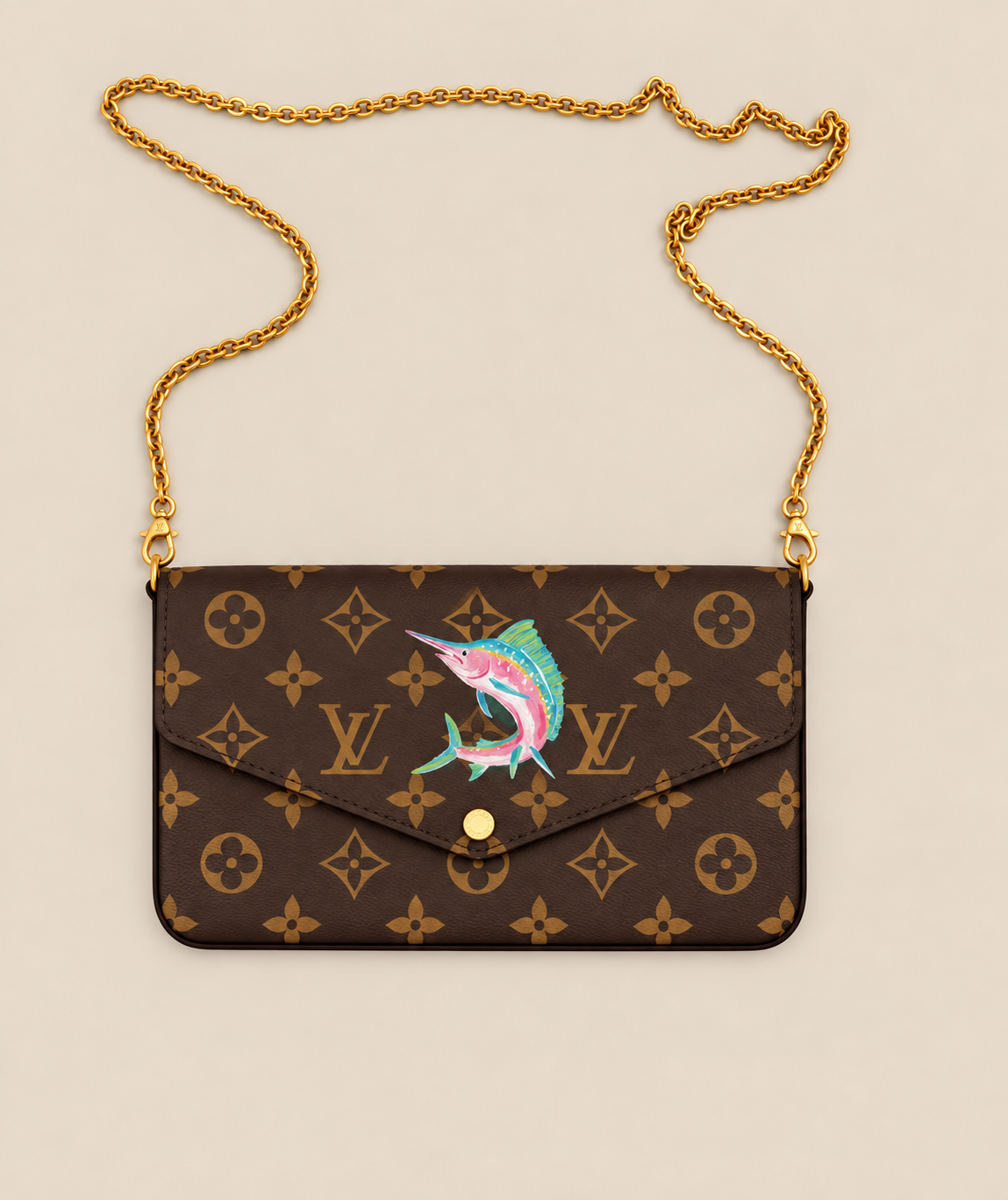 Costal Catch Chain Crossbody