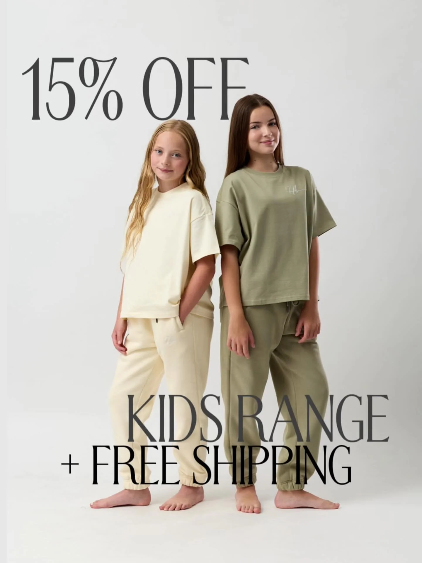 That&rsquo;s right! 15% off our entire kids range. 
Shop the link in bio!

#melbourne #hoodiehoo #winterwear