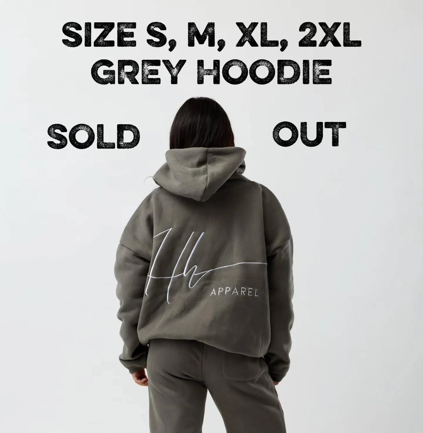 Well&hellip; that didn&rsquo;t last long 👀
Our Grey Hoodie is now SOLD OUT in sizes S, M, XL &amp; 2XL.

Missed out? Don't stress... grey may be making a return, and let's just say we've been working on something else behind the scenes too 🤫

Stay 