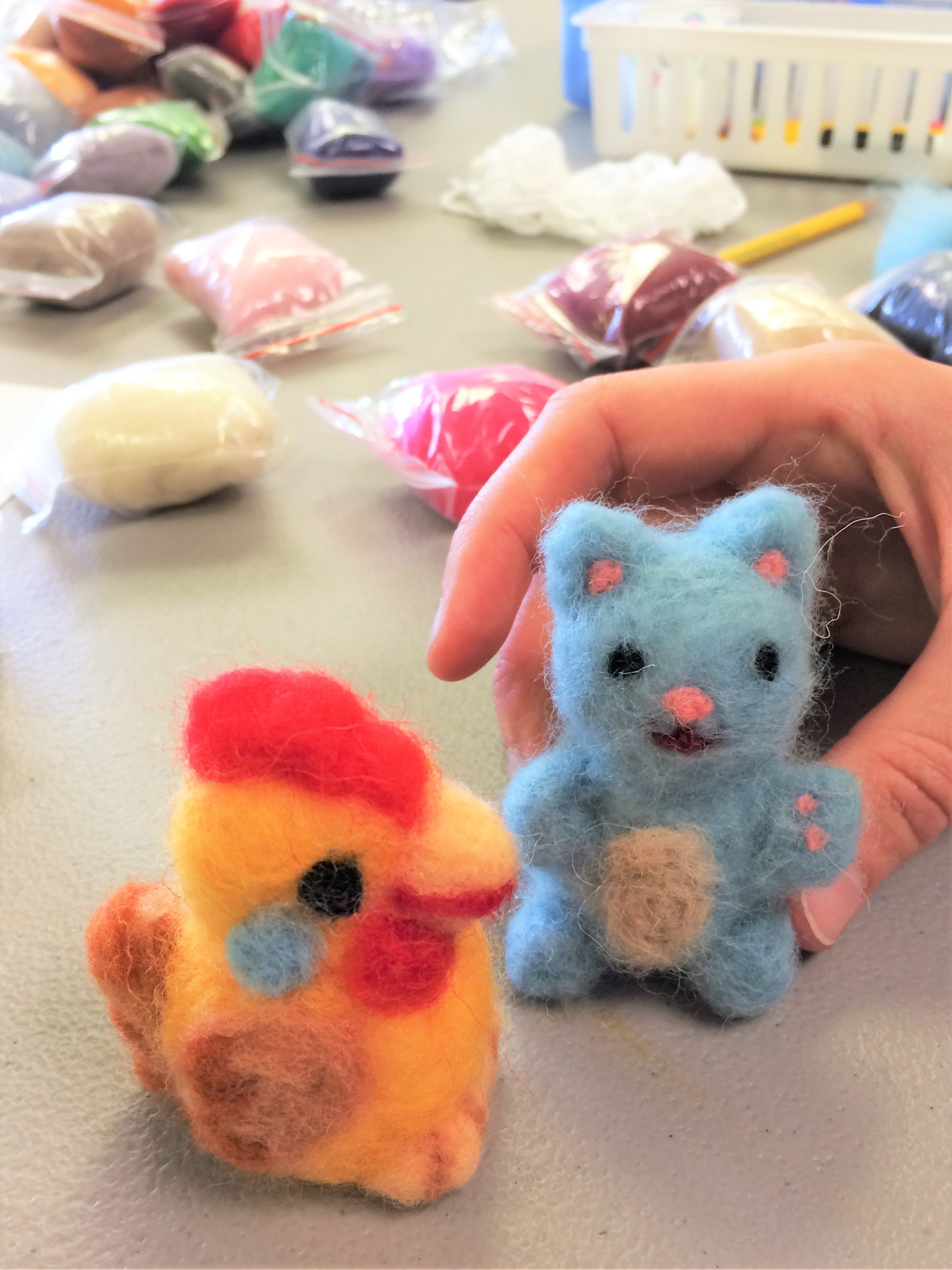Needle Felting Camp | 8/4 - 8/7, 9am - 12pm
