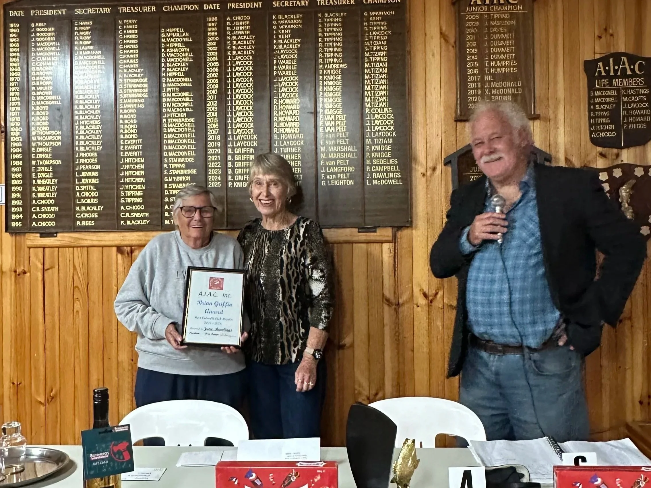 New Award in Honour of Brian Griffin