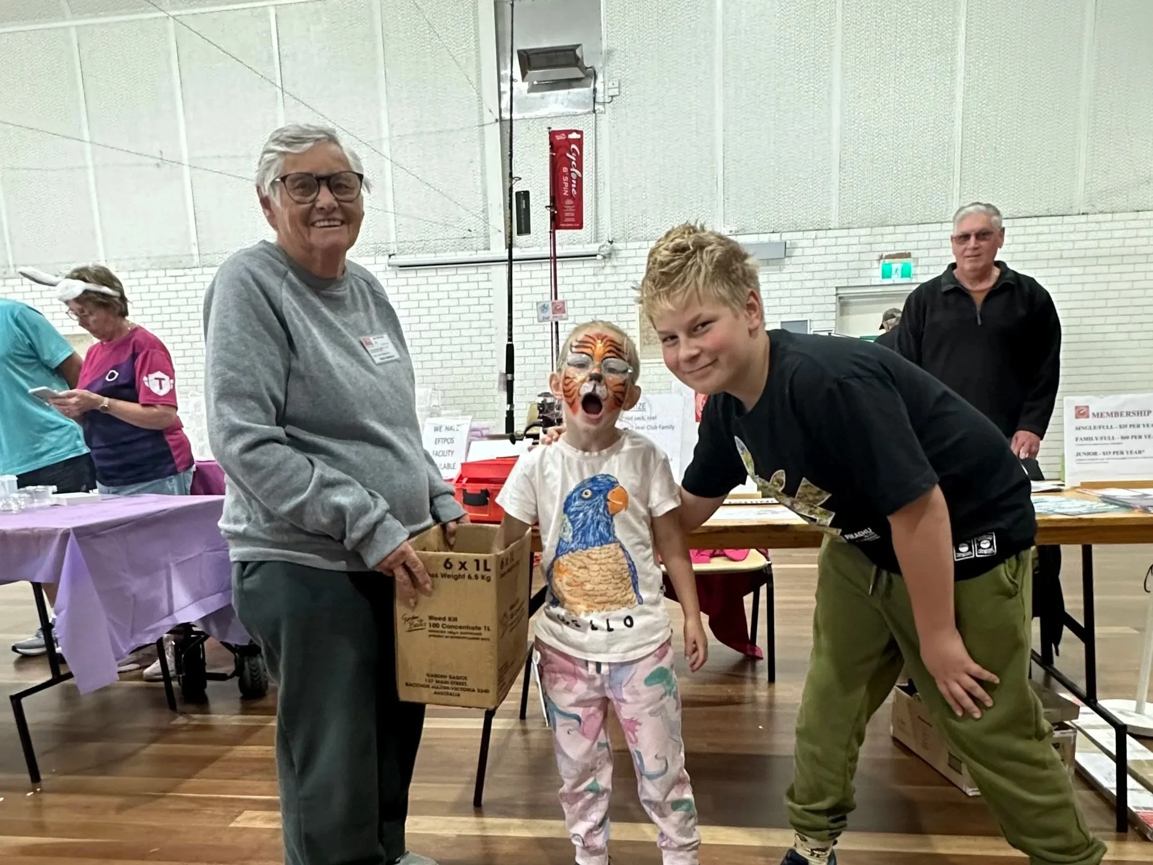 Stall at the Easter Rotary Market