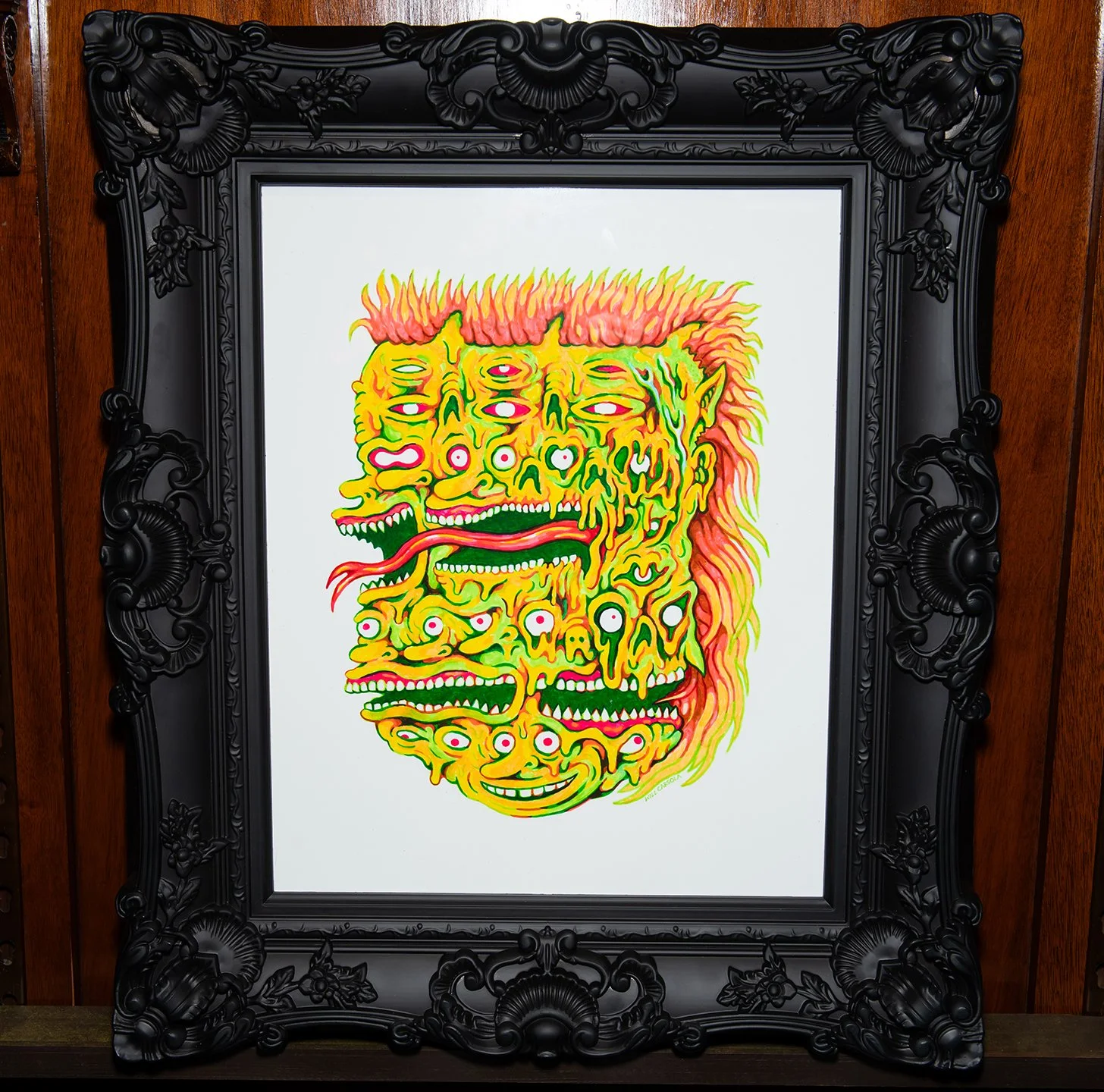 WILL CARSOLA ‘Untitled’ 
Color Drawing 16” x 20” plus frame