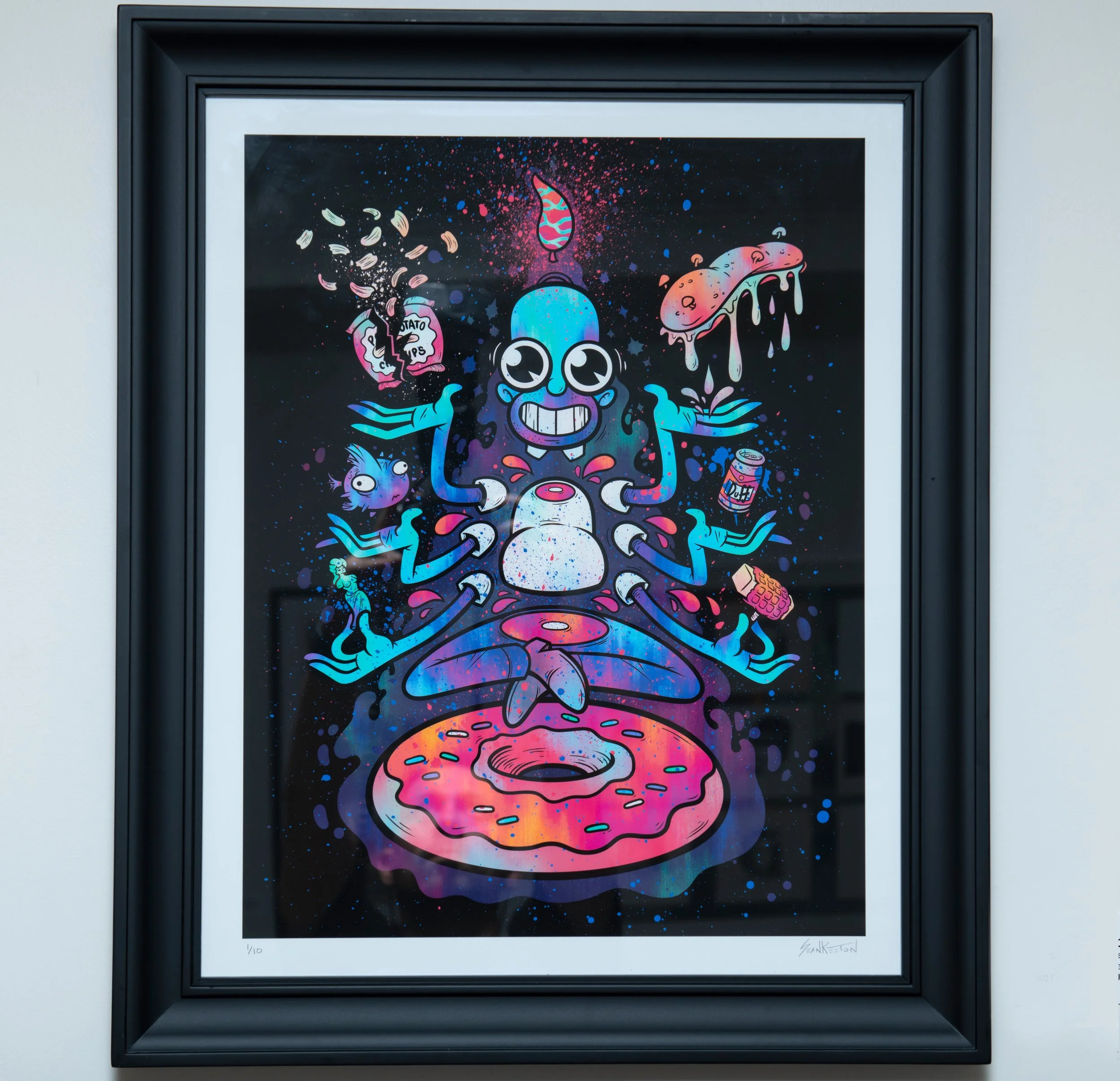 SEAN KEATON 16“ x 20” Giclee 
$180 Framed / $80 Unframed