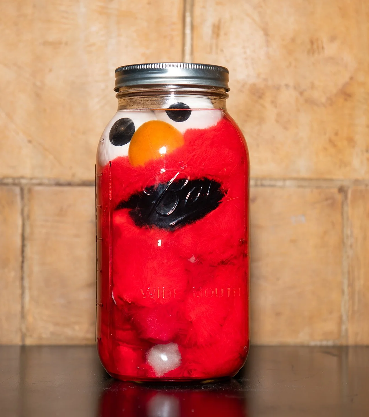 KII ARENS & DIGITAL DEBRIS ‘Pickle Me Elmo’ Sculpture