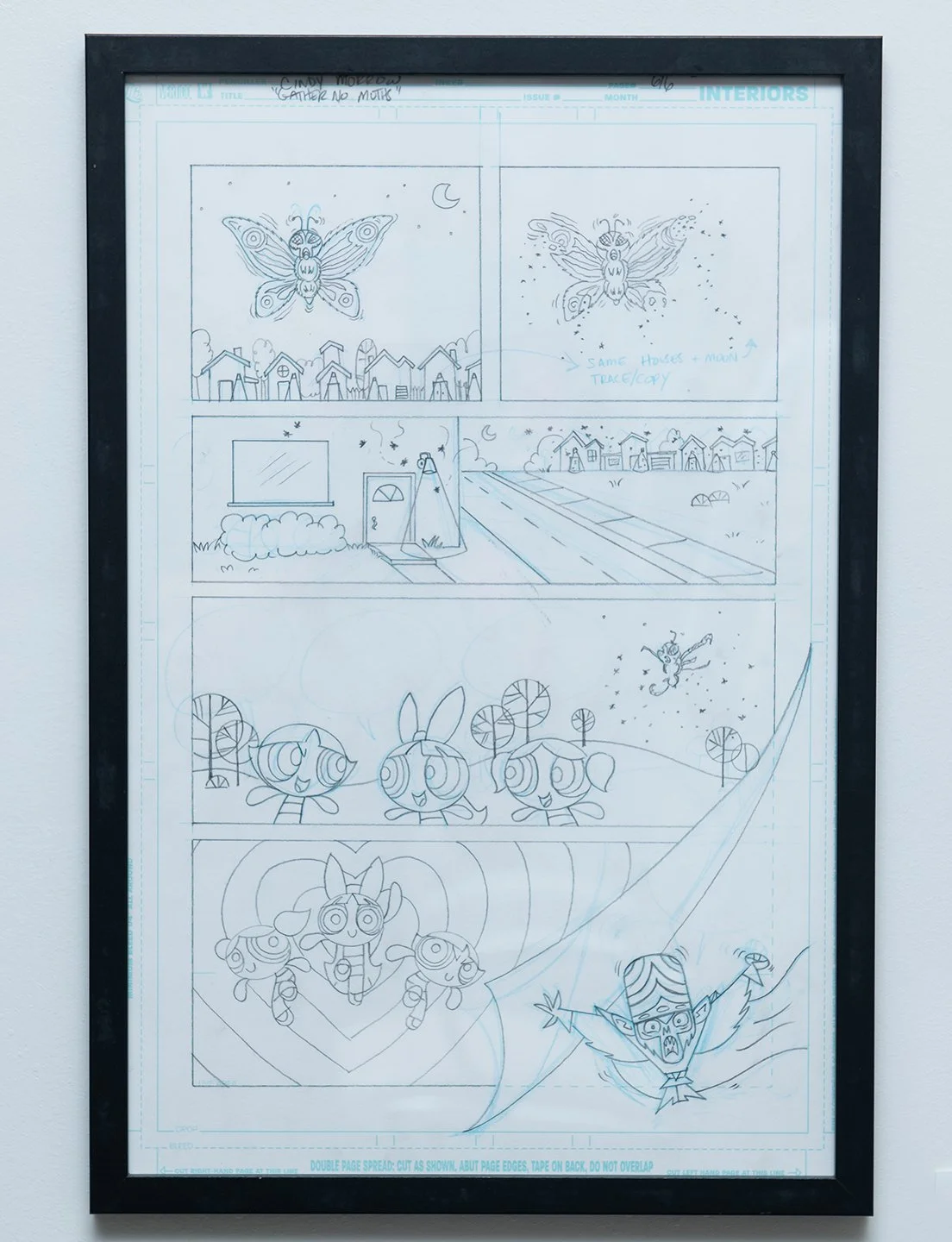 CINDY MORROW ‘Powerpuff Story Boards’ #6
Pencil, Paper
