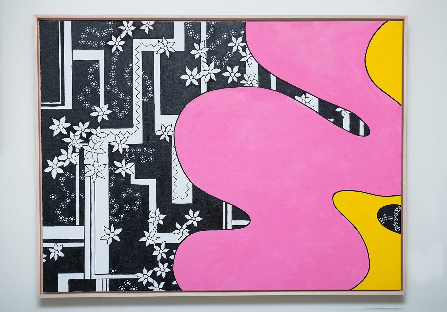 JESS ROTTER ‘Mind Traffic’
30” x 40” Acrylic on Canvas