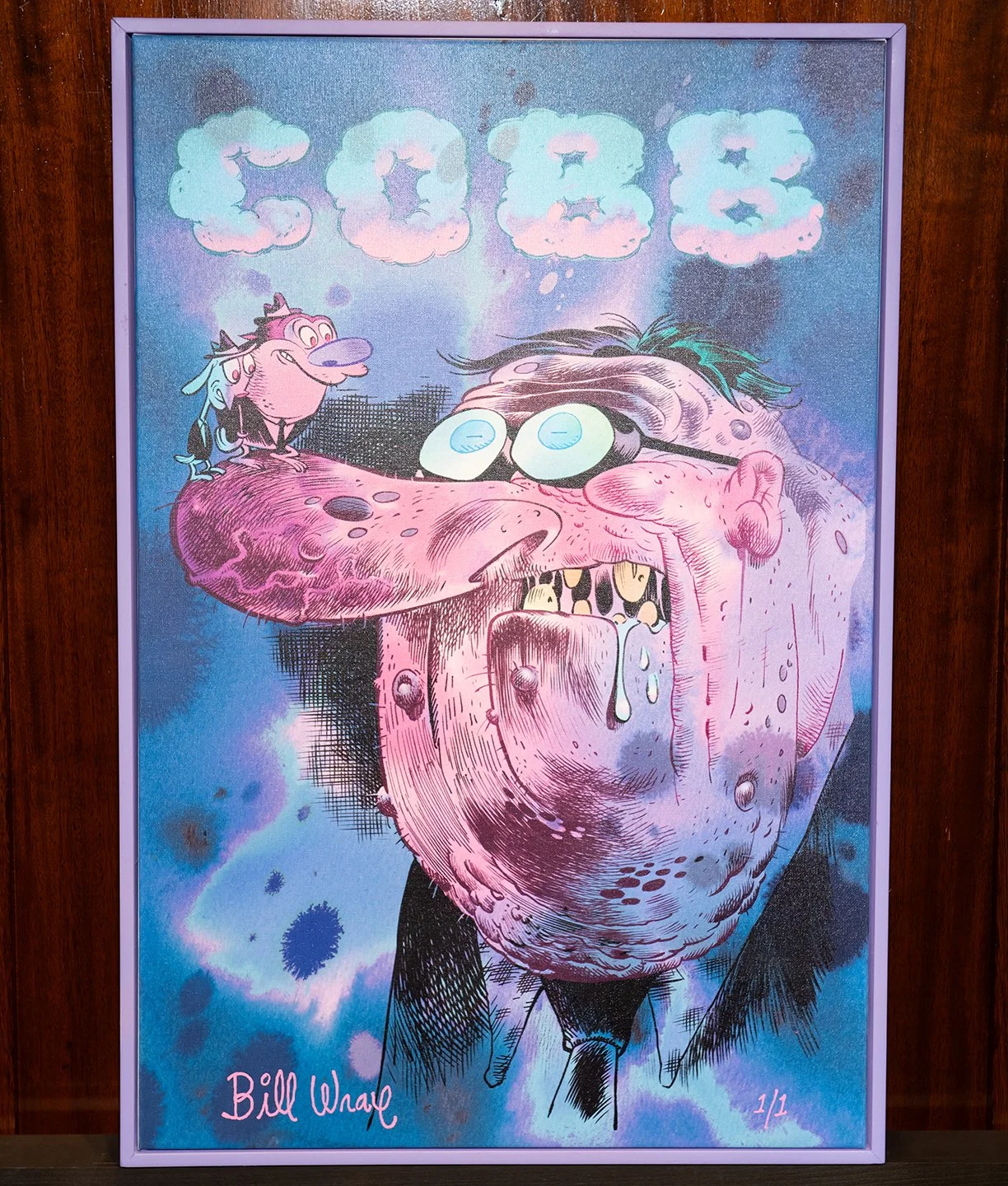 BILL WRAY ‘Cobb’
Signed Archival pigment print on Canvas 21” x 31” • 1/1