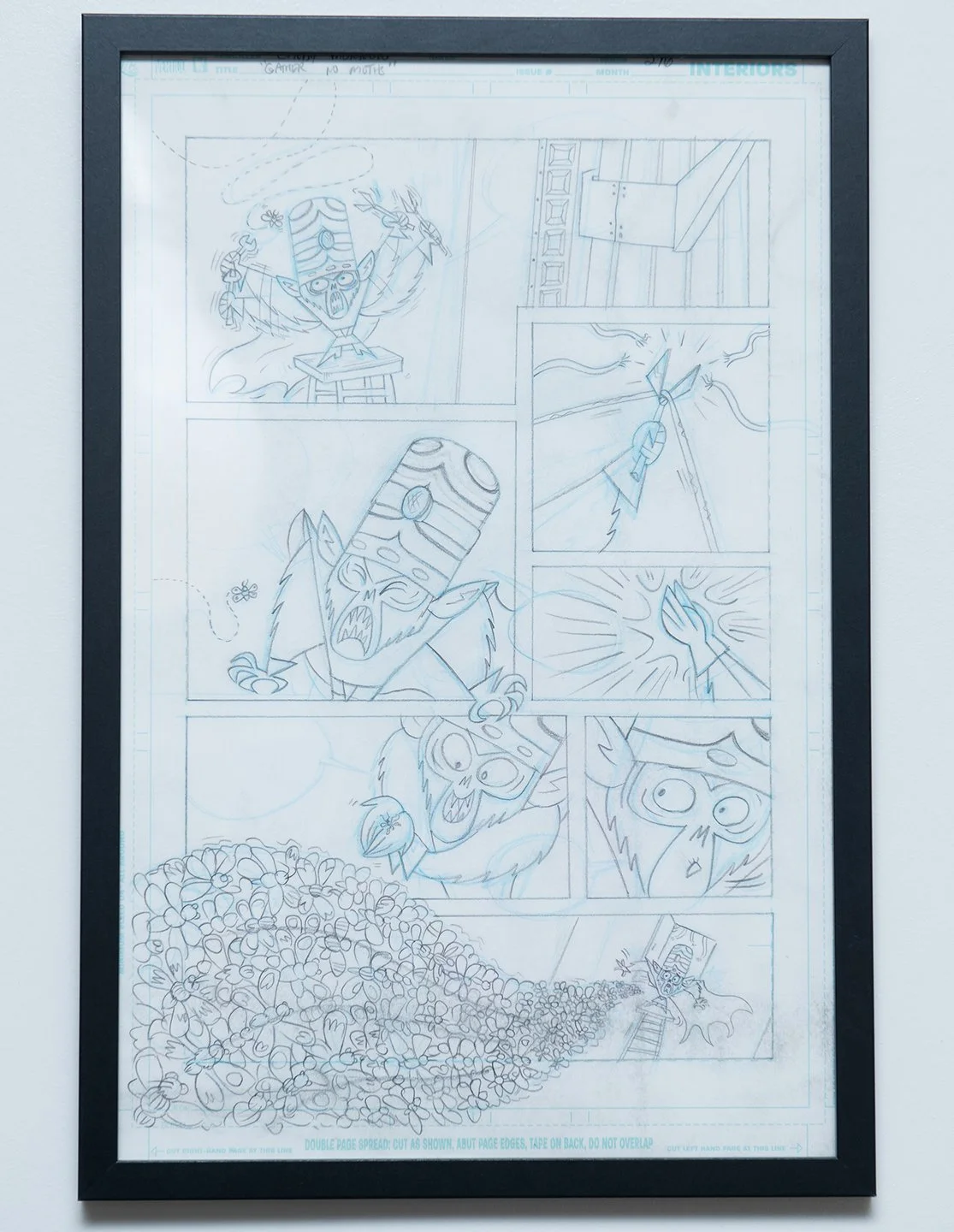 CINDY MORROW ‘Powerpuff Story Boards’ #4
Pencil, Paper