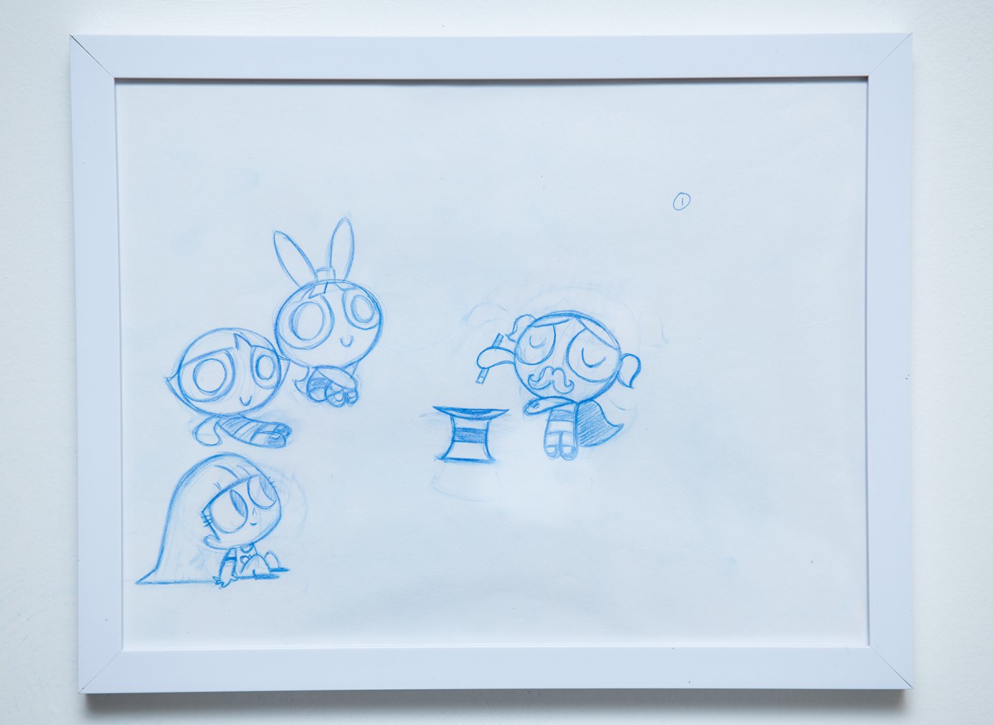 CINDY MORROW ‘Powerpuff Drawings’ #2
Pencil, Paper