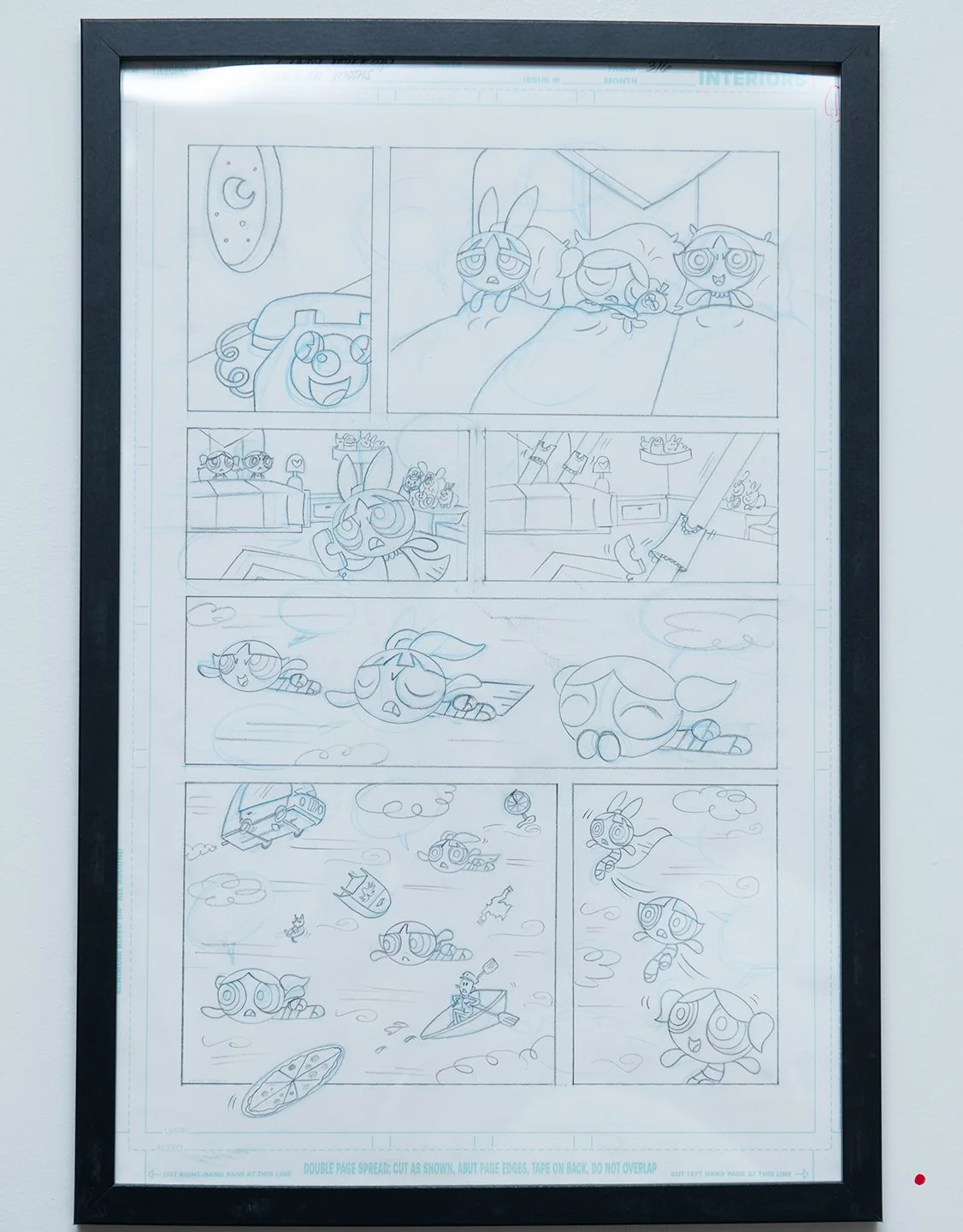 CINDY MORROW ‘Powerpuff Story Boards’ #5
Pencil, Paper