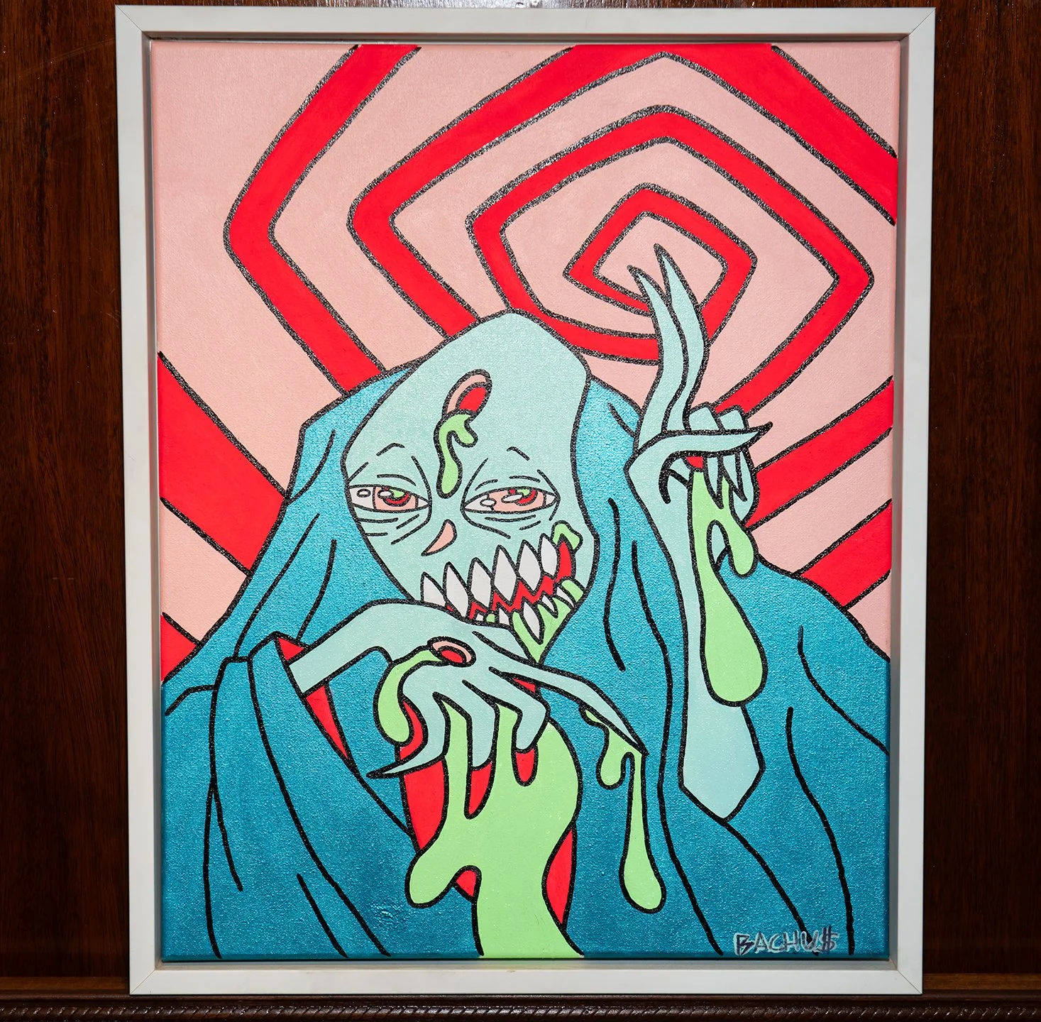 KALON FOWLER ‘Prophet’
Acrylic on Canvas 16x20