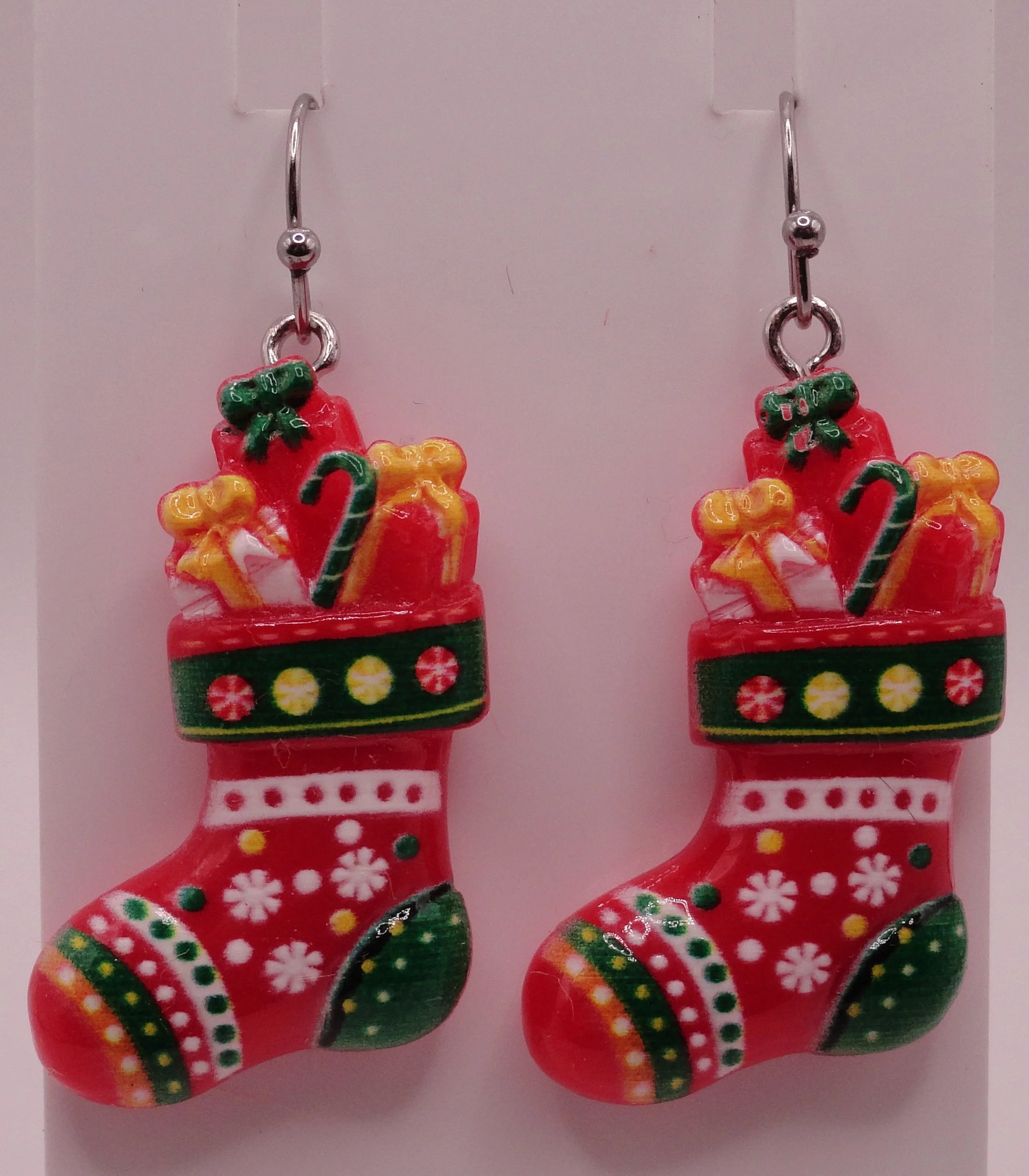 Christmas Stocking Earrings