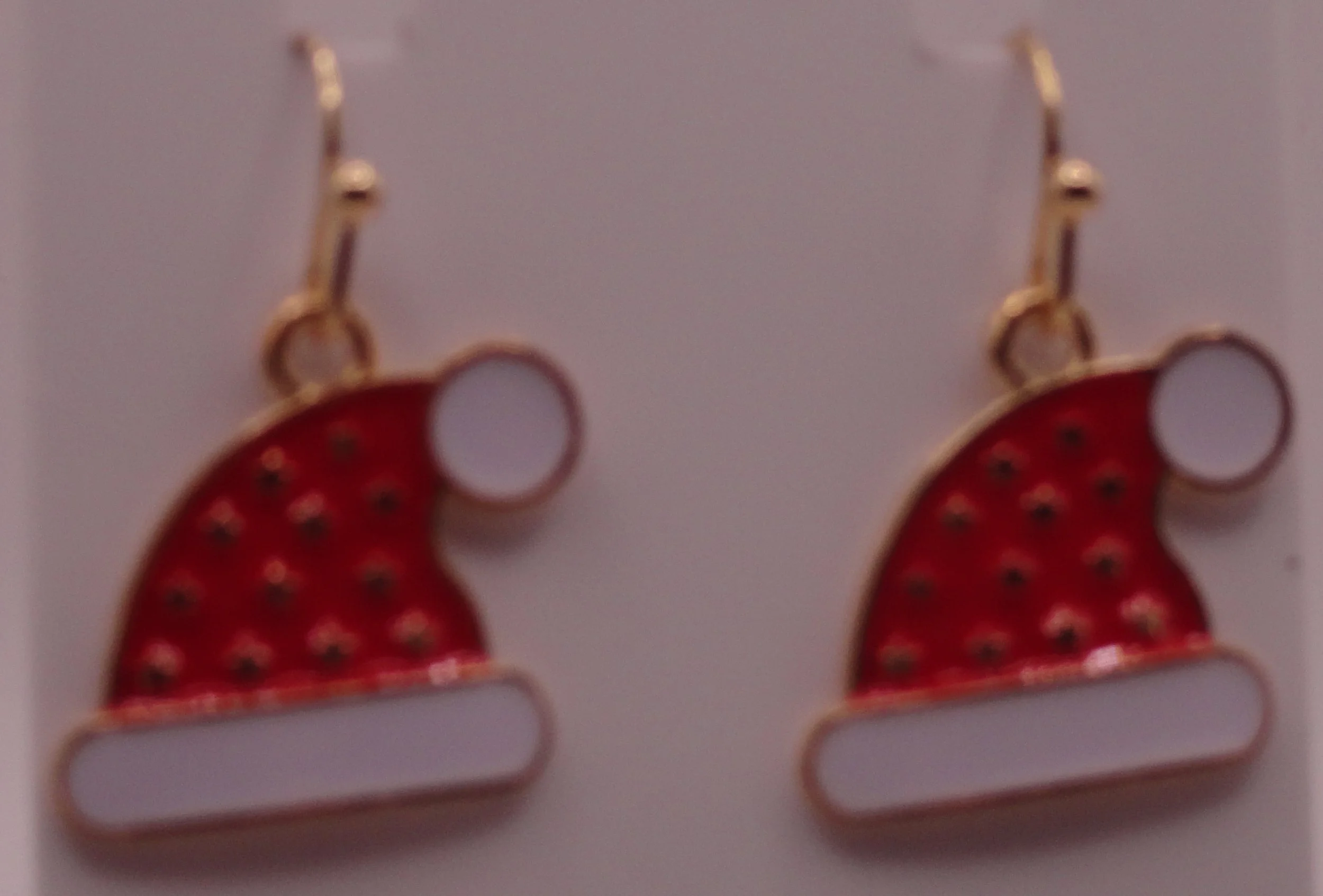 Santa Hat Earrings