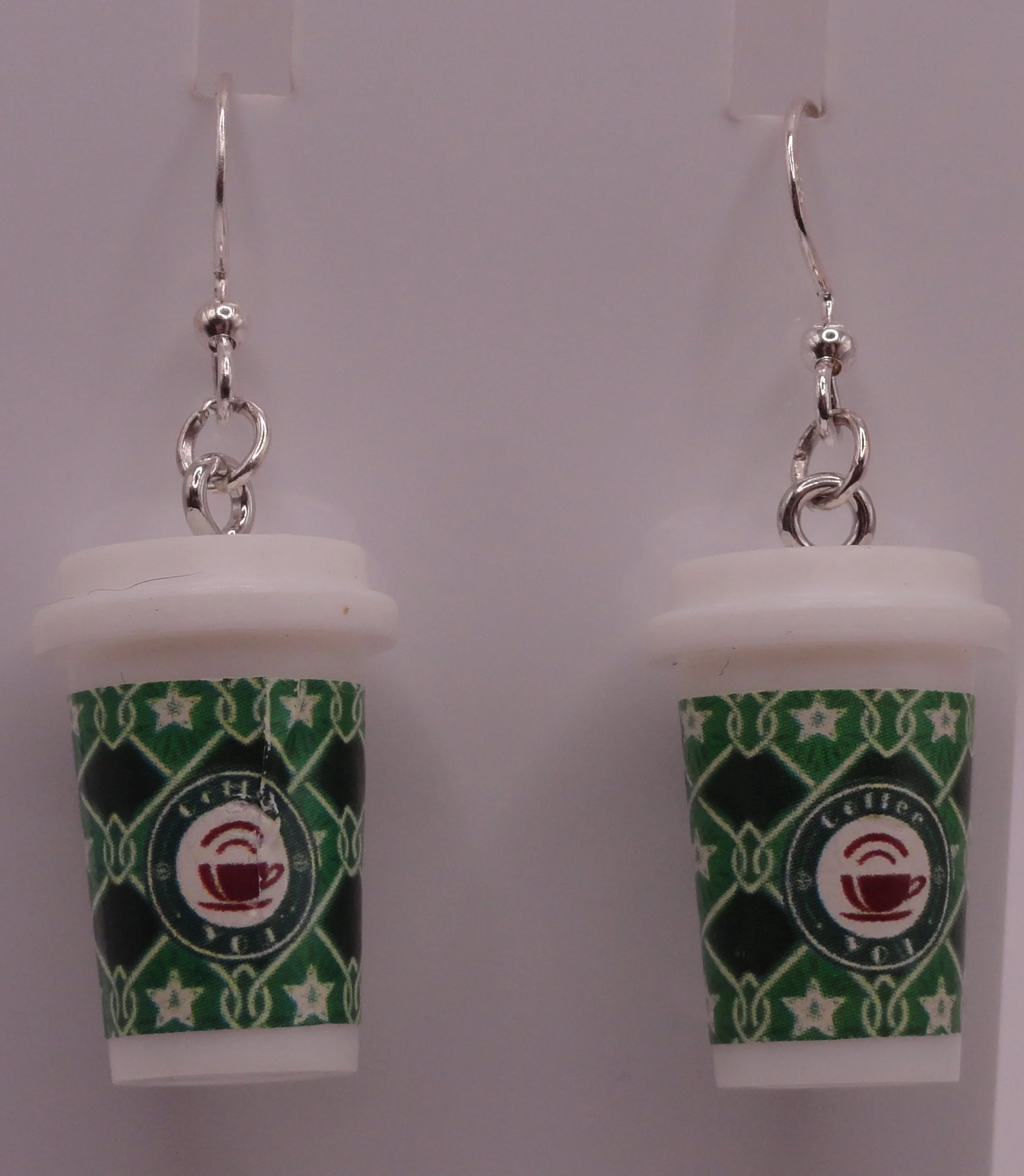 Coffee Travel Cup Earrings