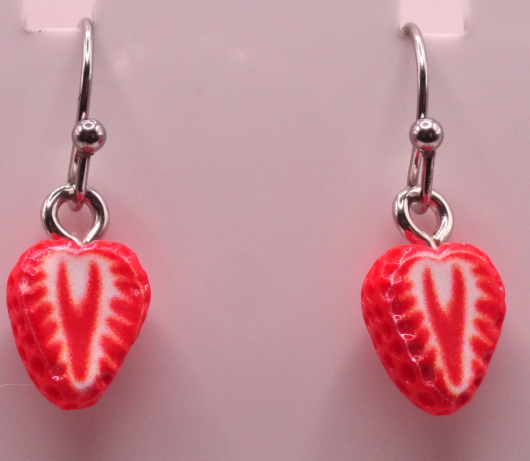 Mini Strawberry Earrings