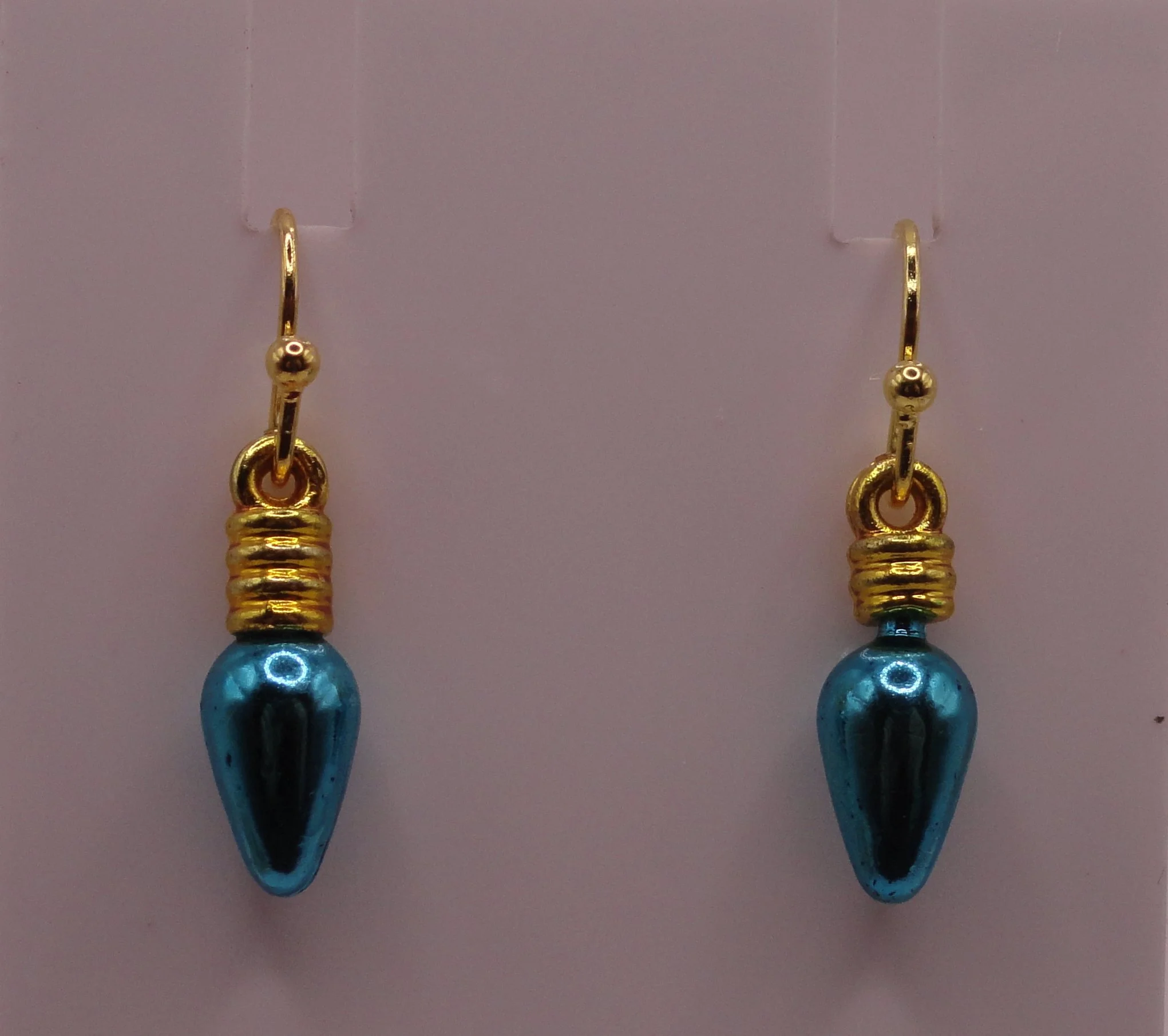 Christmas Lightbulb Earrings