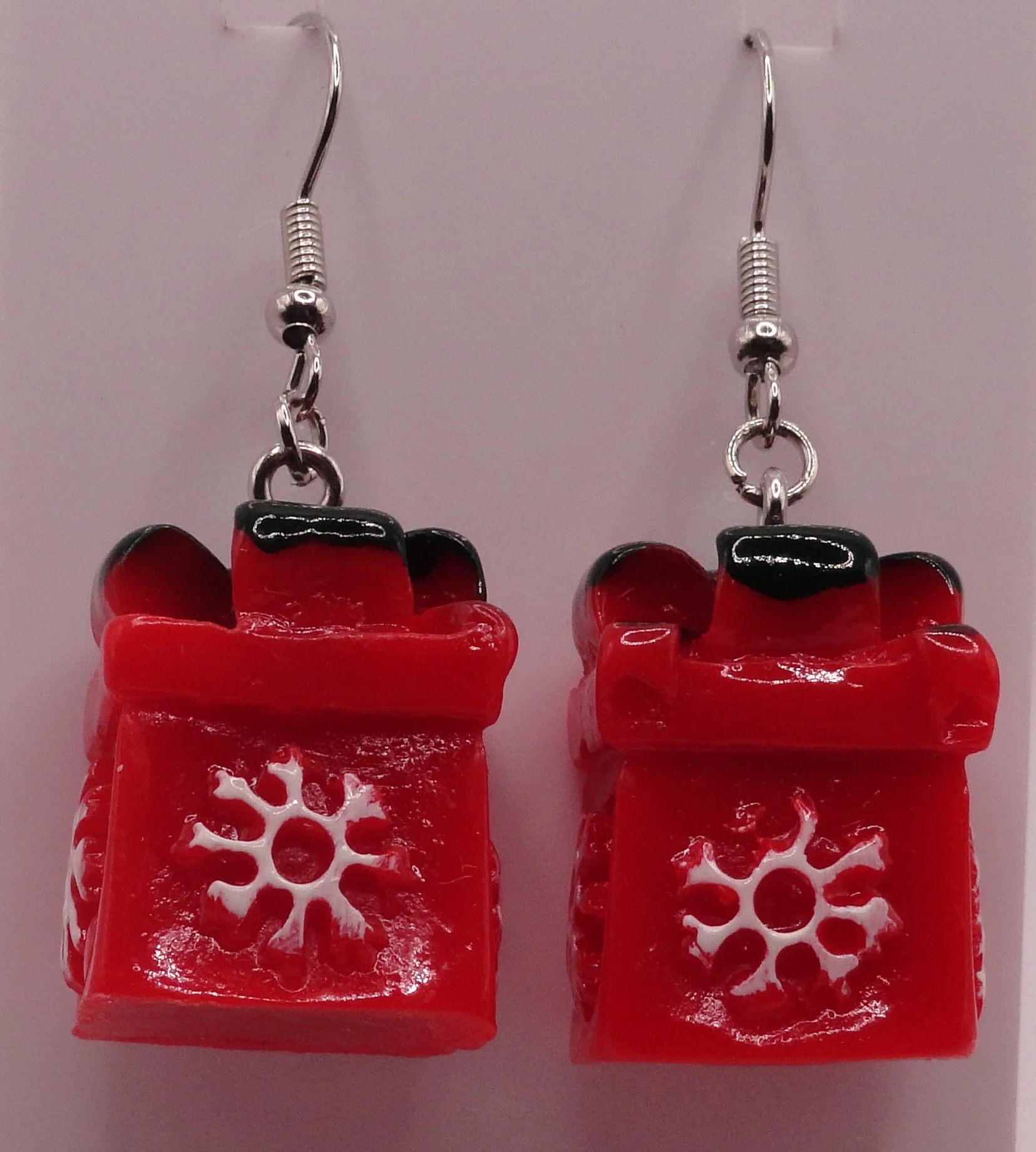 Christmas Gift Box Earrings