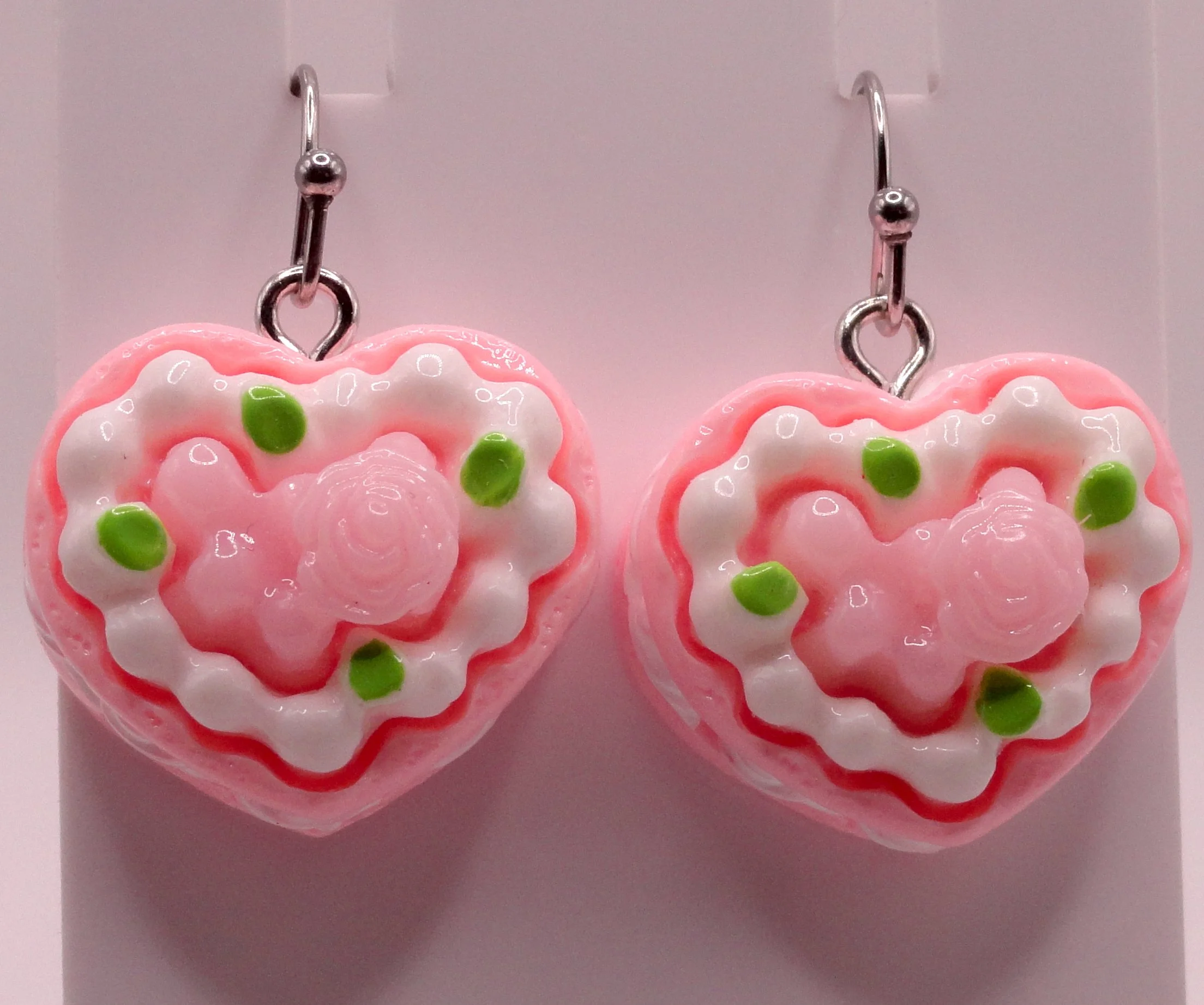 Heart Cake Earrings